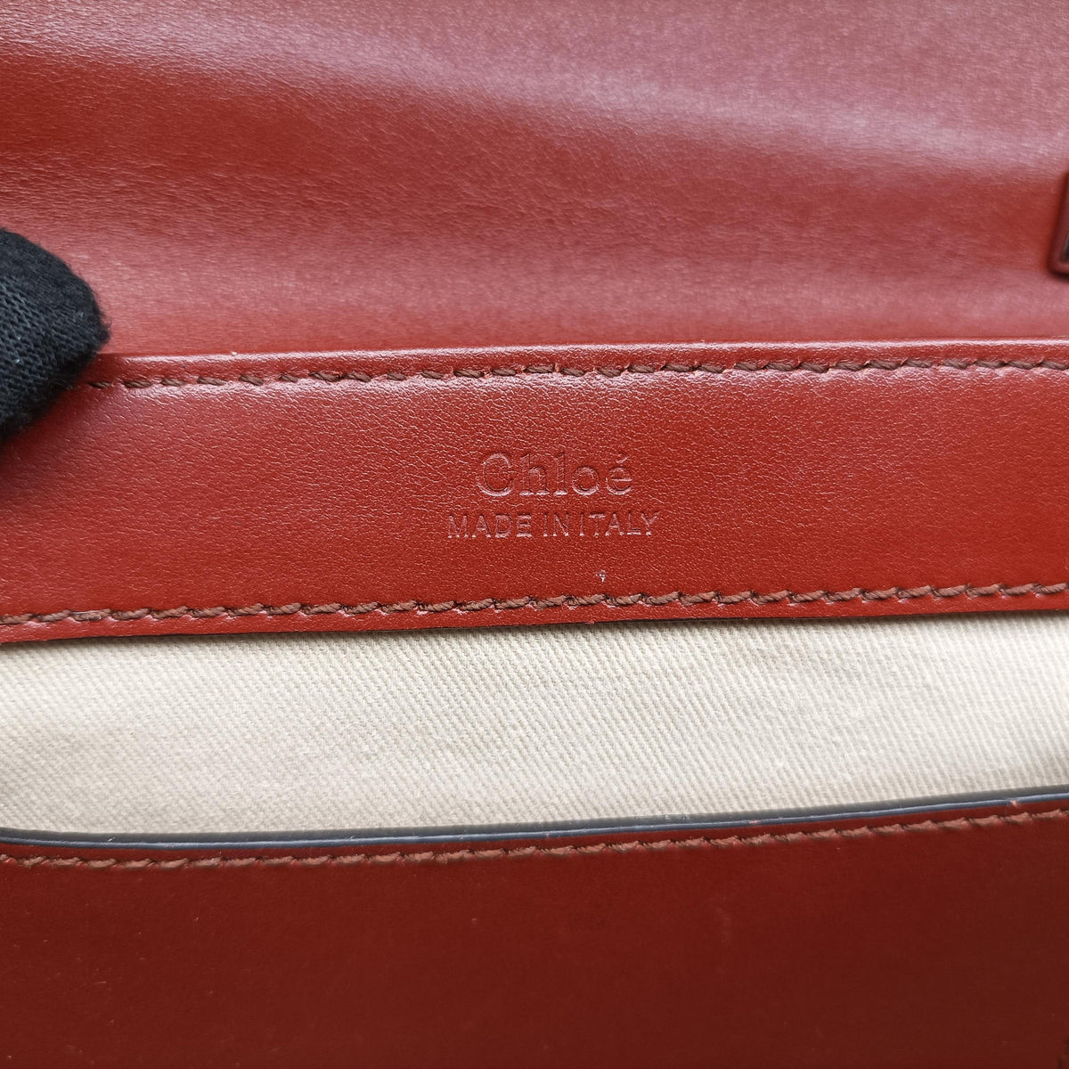Chloe C Brown Leather 04195665-08クロエC ブラウン レザー 04195665-08