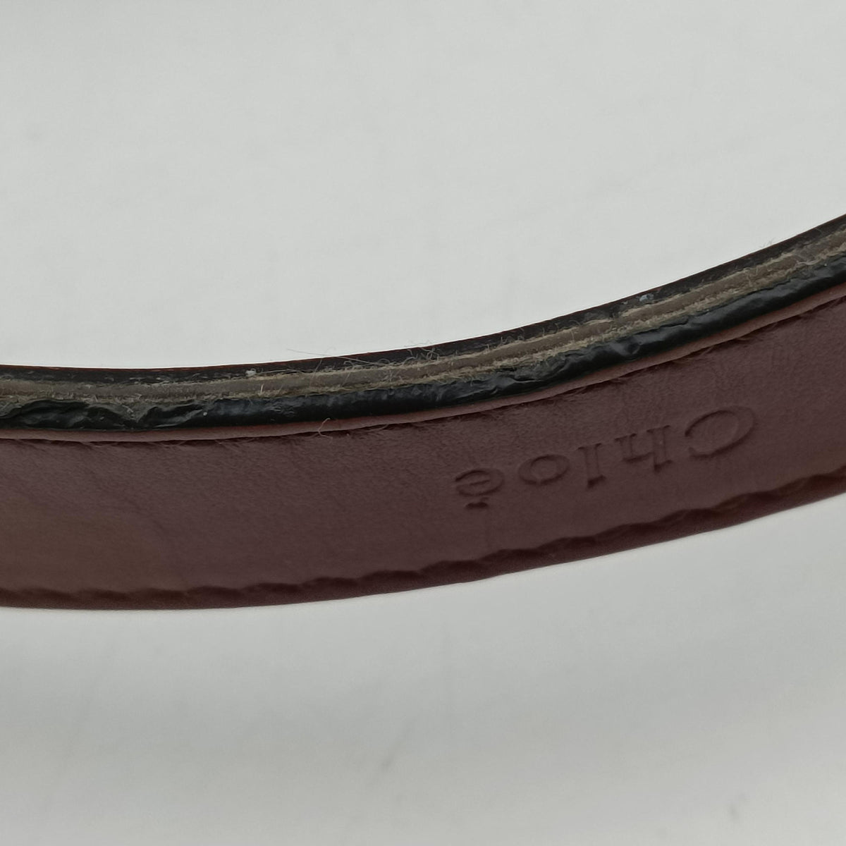 Chloe C Brown Leather 04195665-08クロエC ブラウン レザー 04195665-08