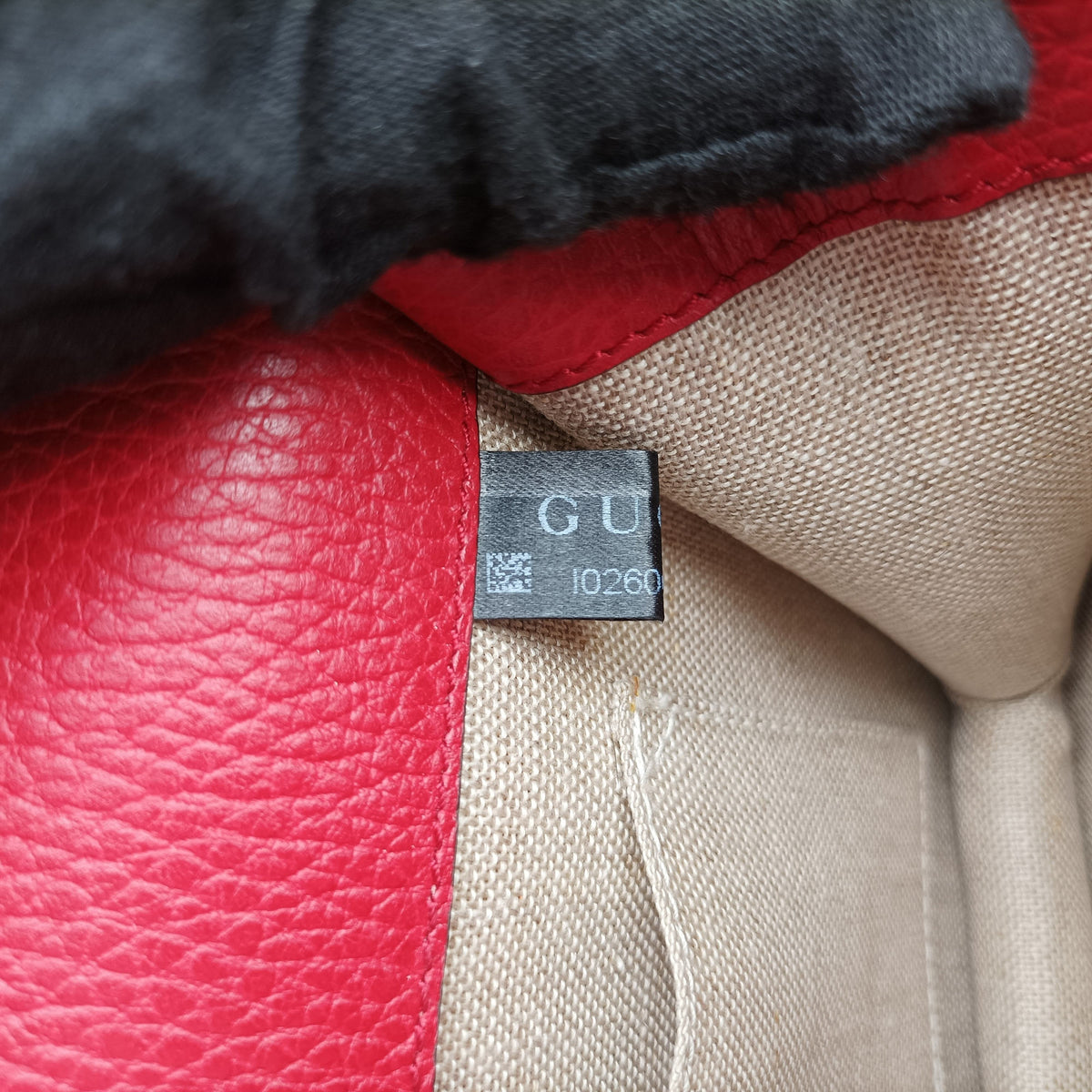 Interlocking G Red Leather 510304 I026009191インターロッキングG レッド レザー 510304 I026009191