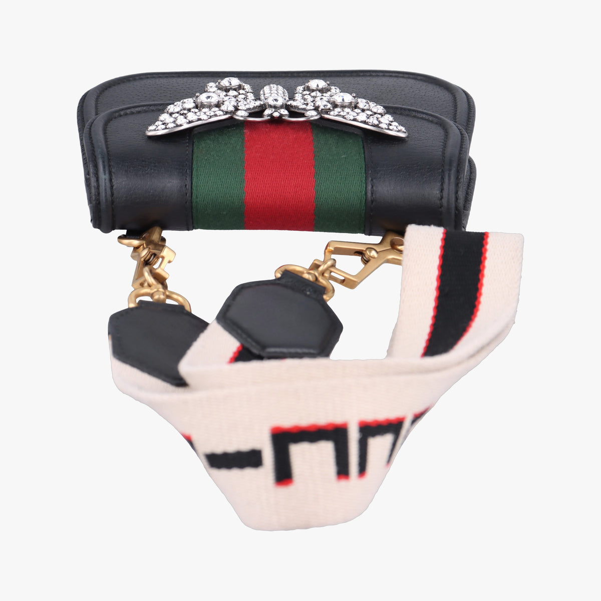 Totem Sherry line Butterfly Black Leather 505387 E023301986トーテム シェリー バタフライ ブラック レザー 505387 E023301986