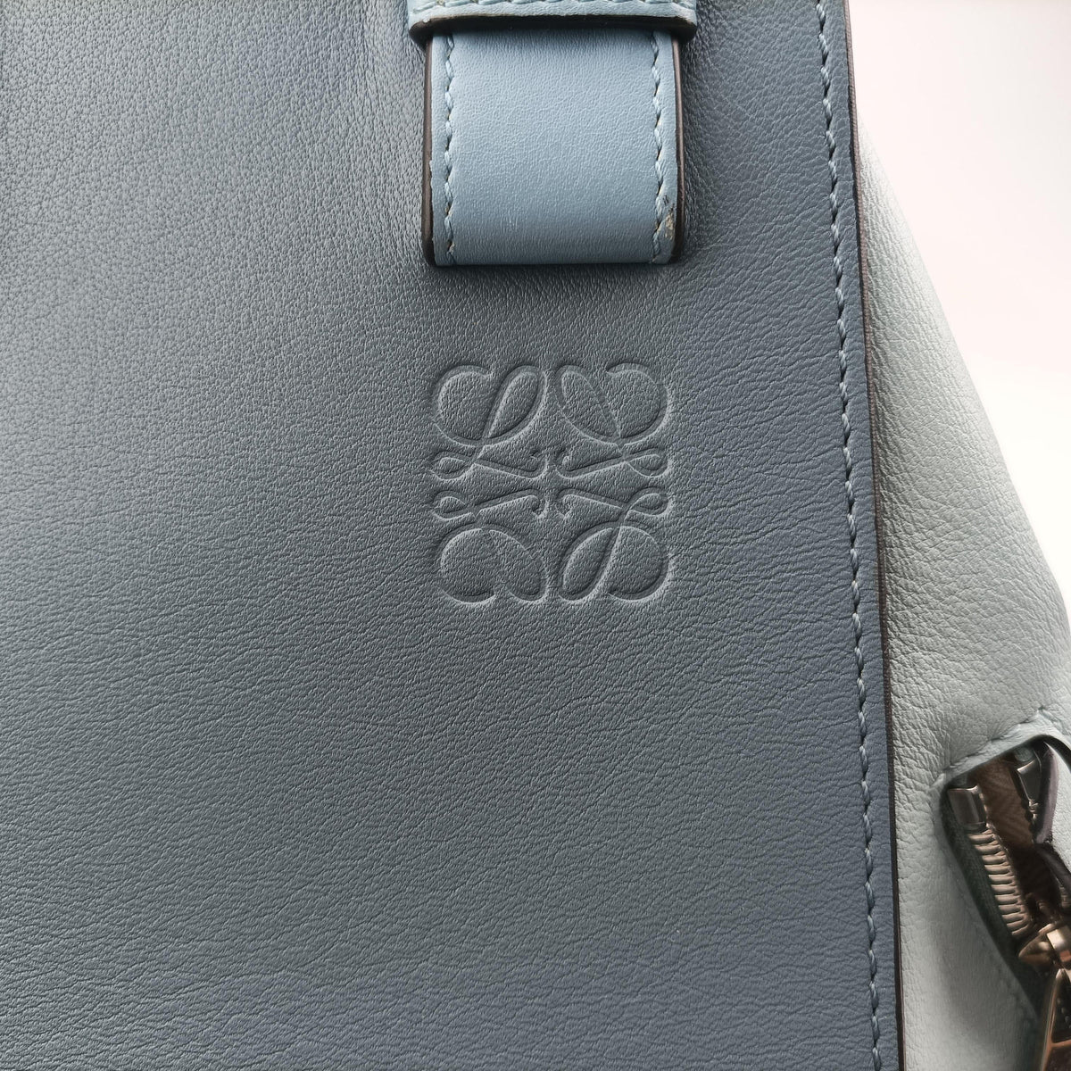 hammock Blue leather 261709ハンモック ブルー レザー 261709