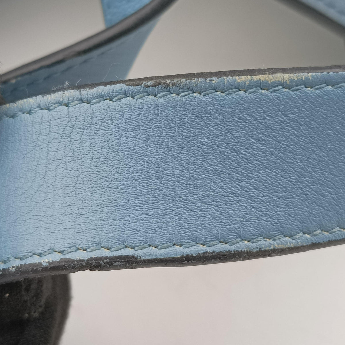 hammock Blue leather 261709ハンモック ブルー レザー 261709