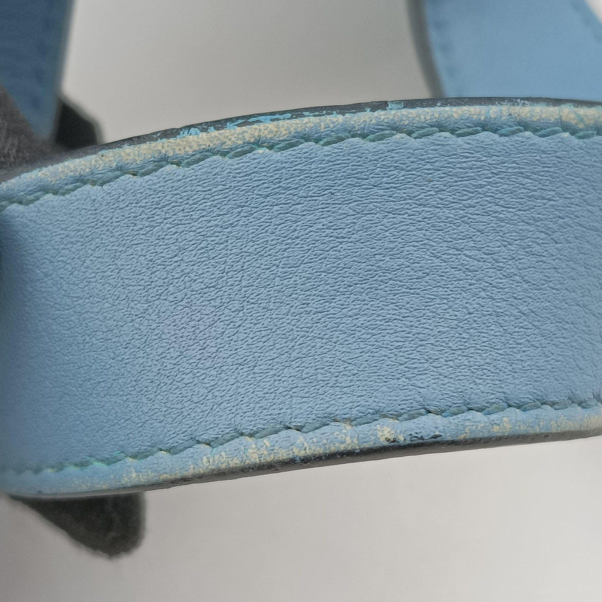hammock Blue leather 261709ハンモック ブルー レザー 261709