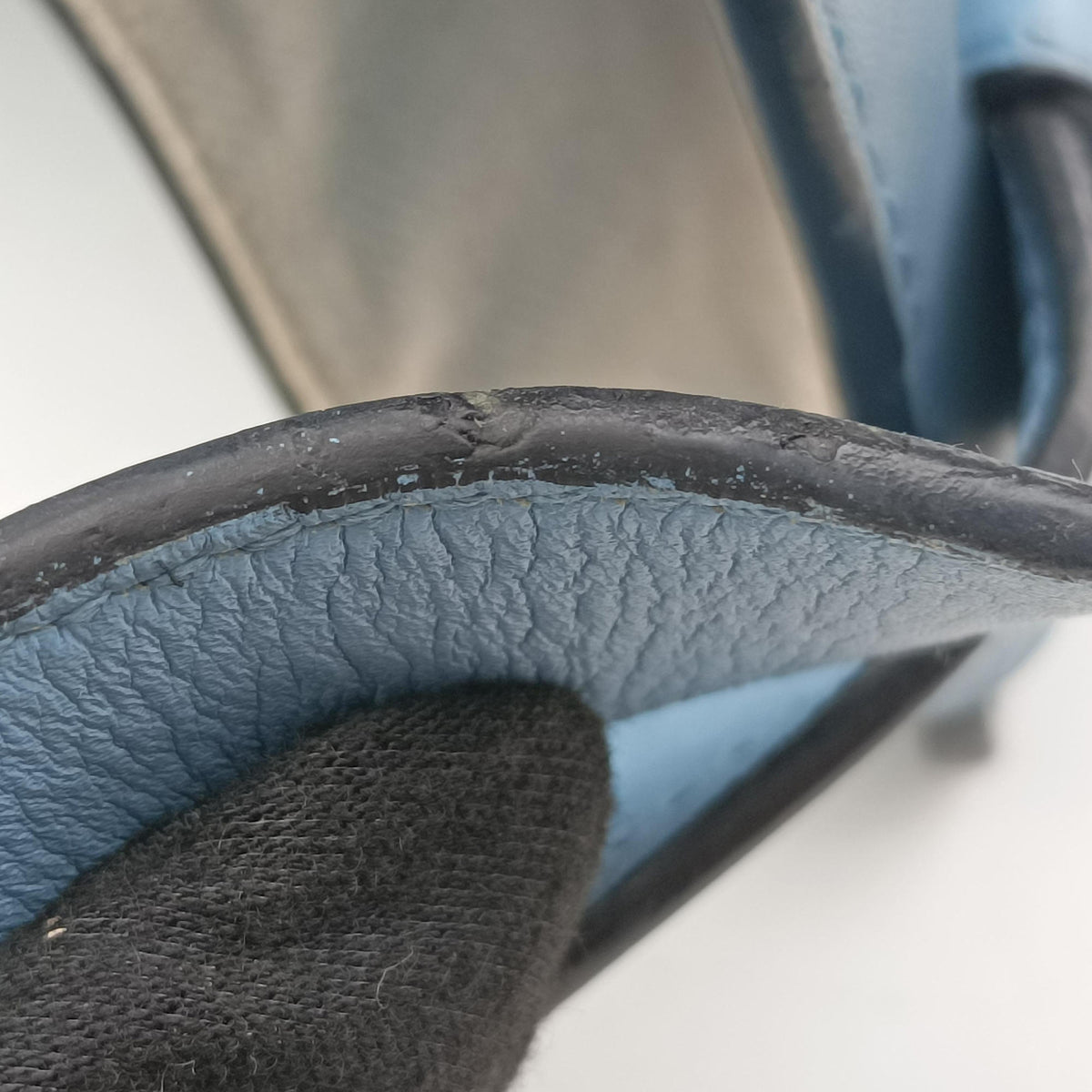 hammock Blue leather 261709ハンモック ブルー レザー 261709