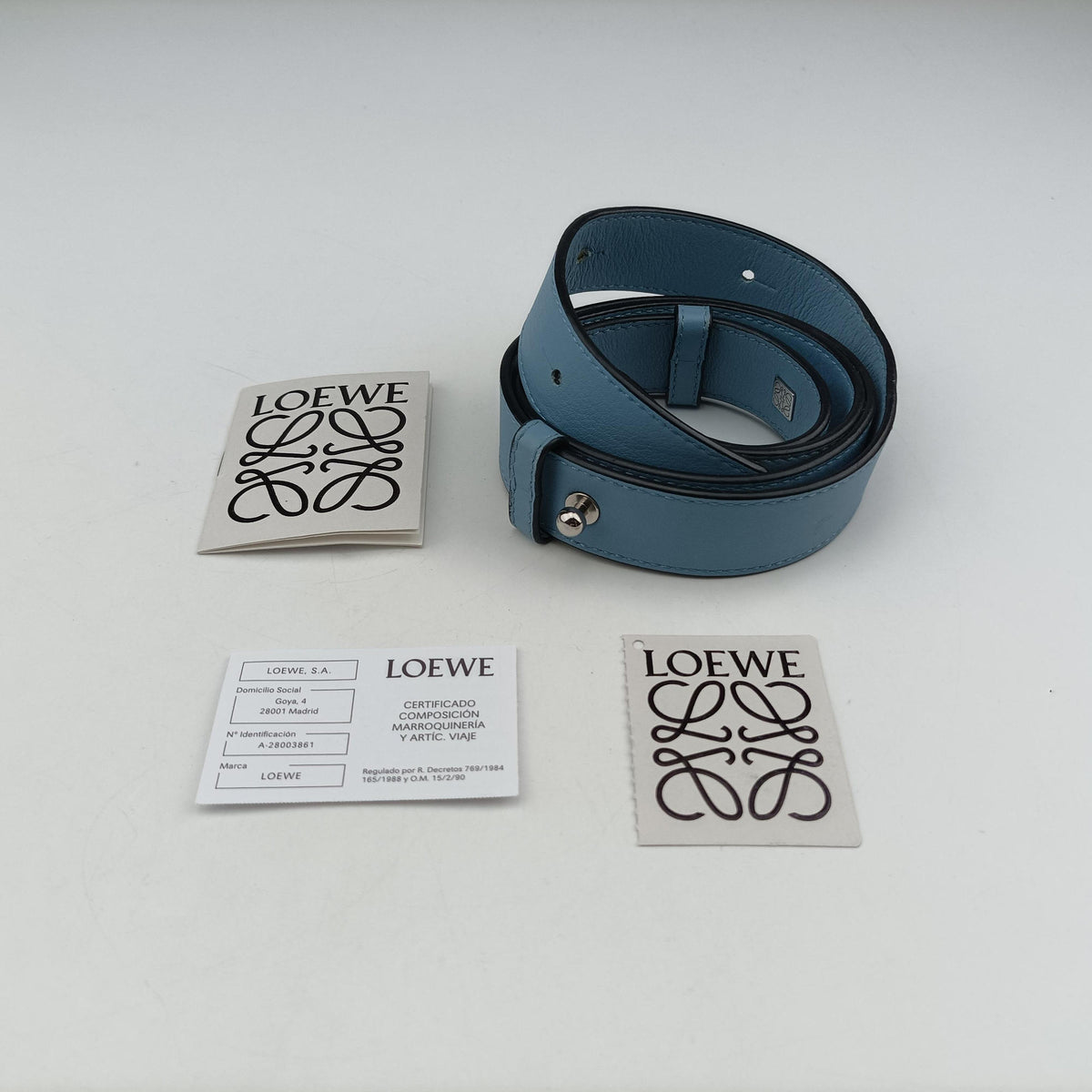 hammock Blue leather 261709ハンモック ブルー レザー 261709