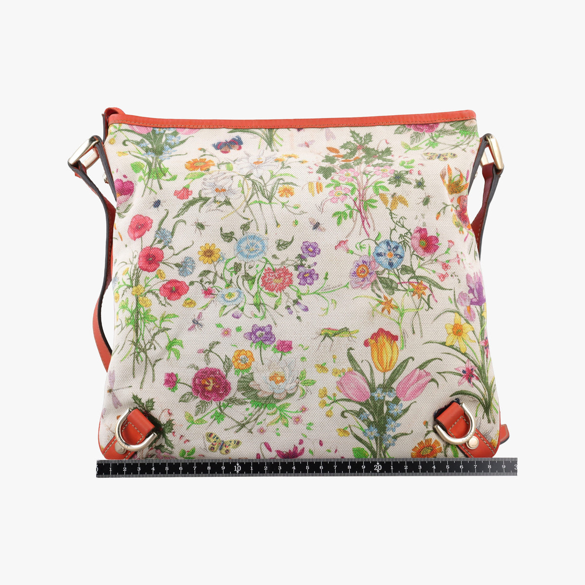 Flora Charmy Multicolour Leather×canvas 272400 F9083012フローラ チャーミー マルチカラー レザー×キャンバス 272400 F9083012