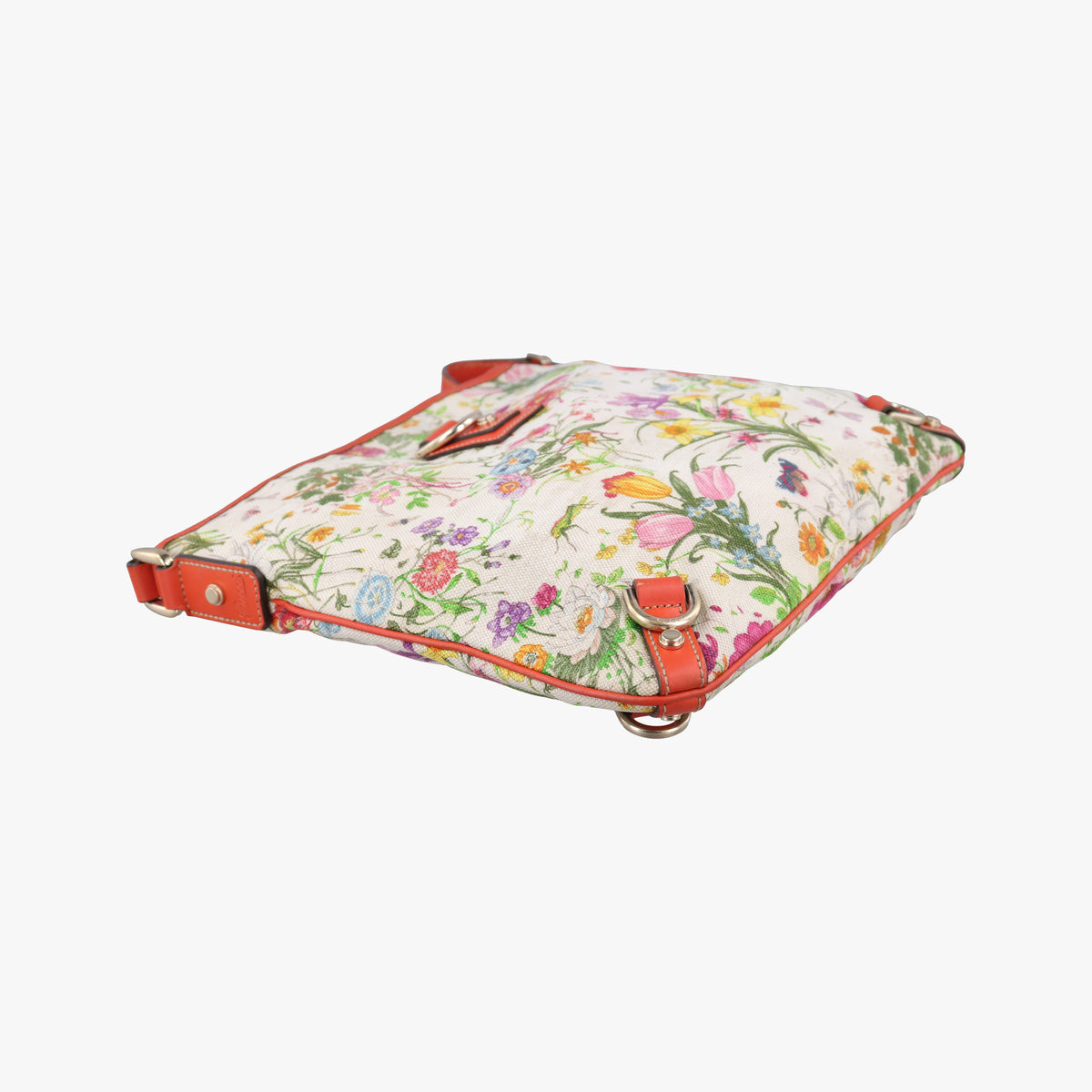 Flora Charmy Multicolour Leather×canvas 272400 F9083012フローラ チャーミー マルチカラー レザー×キャンバス 272400 F9083012