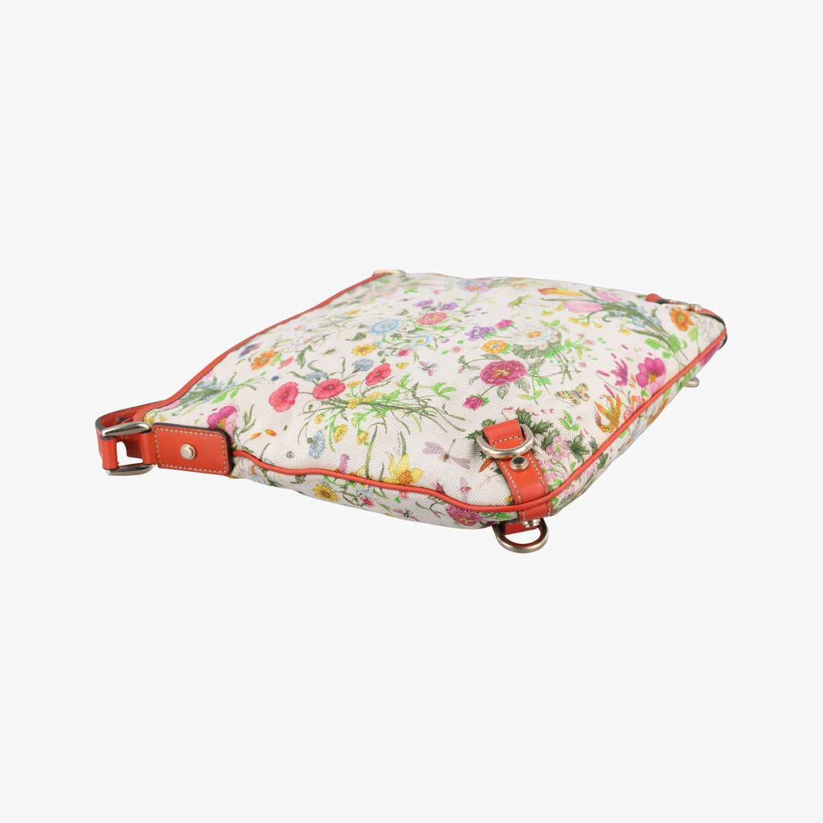 Flora Charmy Multicolour Leather×canvas 272400 F9083012フローラ チャーミー マルチカラー レザー×キャンバス 272400 F9083012