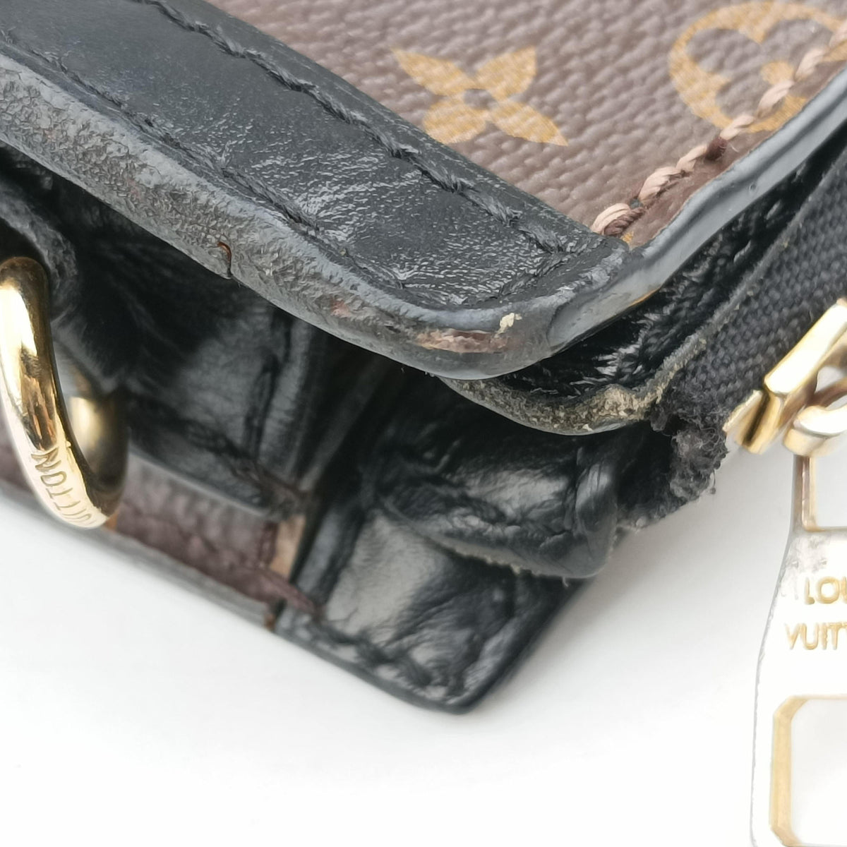 Trunk Clutch Brown Monogram canvas x calfskin M43596 IC Chipトランククラッチ モノグラム/ブラウン モノグラム キャンバス×カーフレザー M43596 ICチップ