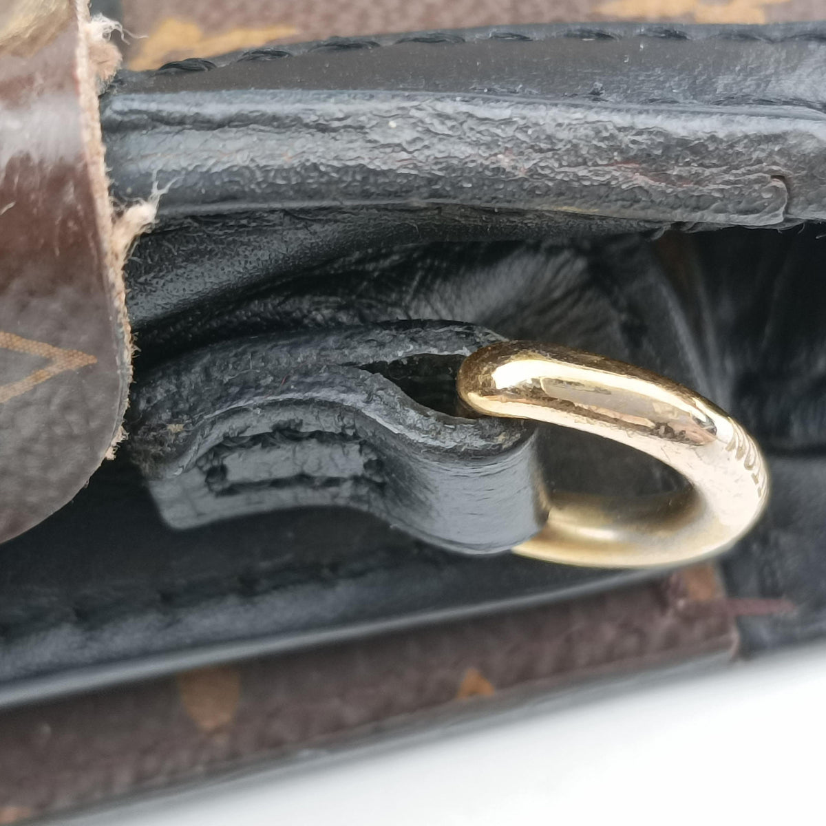 Trunk Clutch Brown Monogram canvas x calfskin M43596 IC Chipトランククラッチ モノグラム/ブラウン モノグラム キャンバス×カーフレザー M43596 ICチップ
