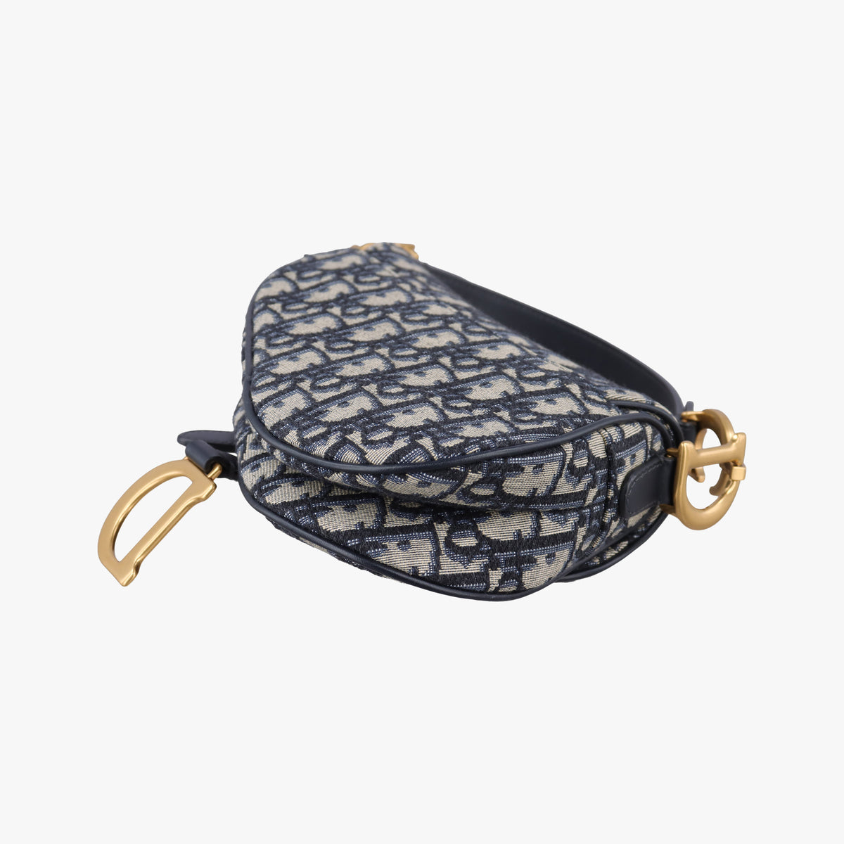 Saddle Navy Jacquard × Leather 28-MA-1220 IC Chipサドル ネイビー ジャガード×レザー 28-MA-1220 ICチップ