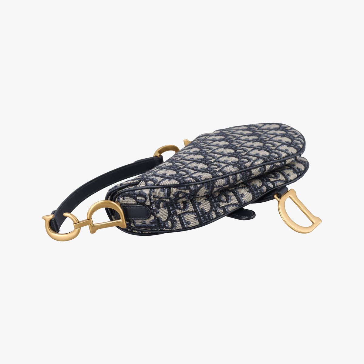Saddle Navy Jacquard × Leather 28-MA-1220 IC Chipサドル ネイビー ジャガード×レザー 28-MA-1220 ICチップ