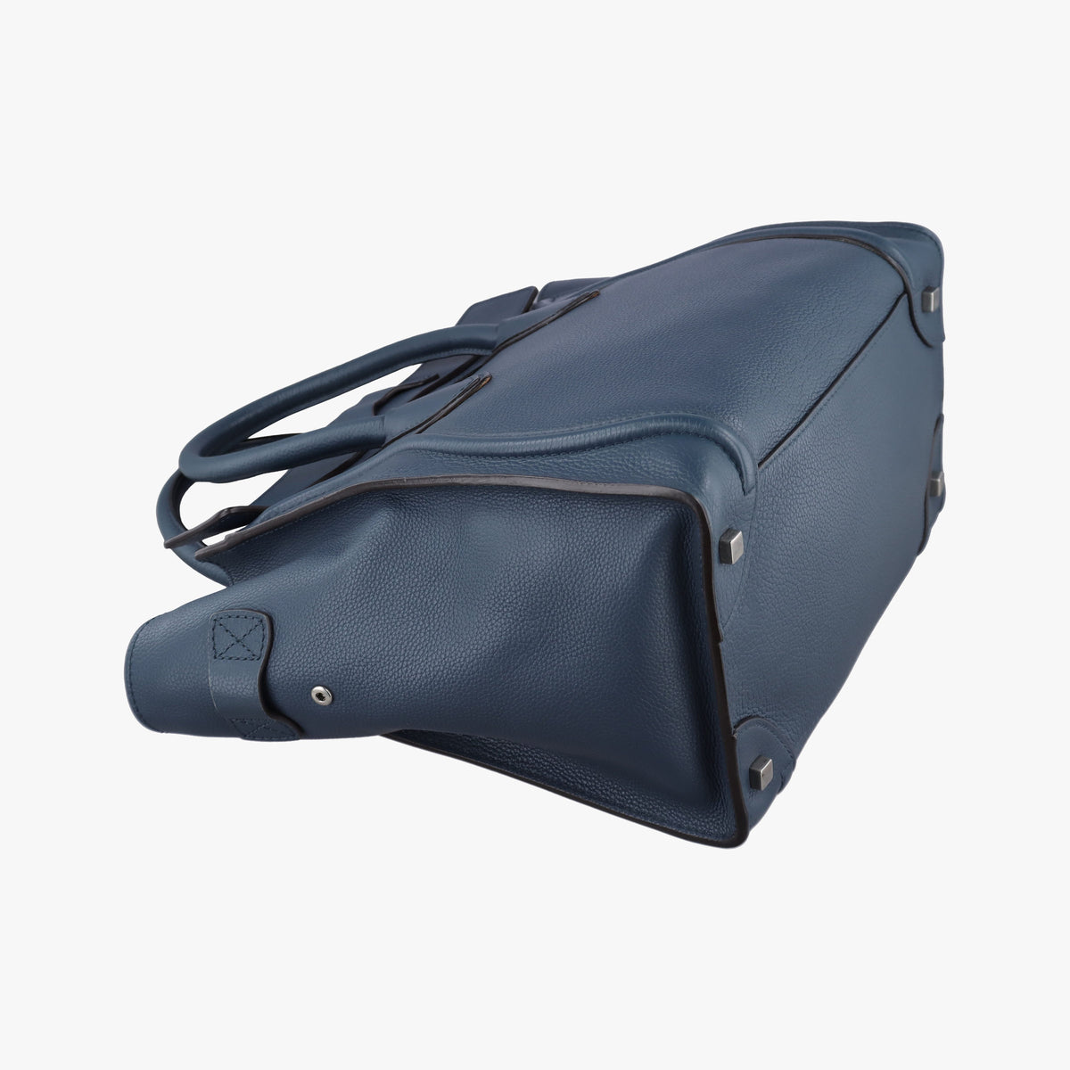 Luggage Mini Shopper Blue Leather S-SA-1102 S-MM-0113ラゲージミニショッパー ブルー レザー S-SA-1102 S-MM-0113