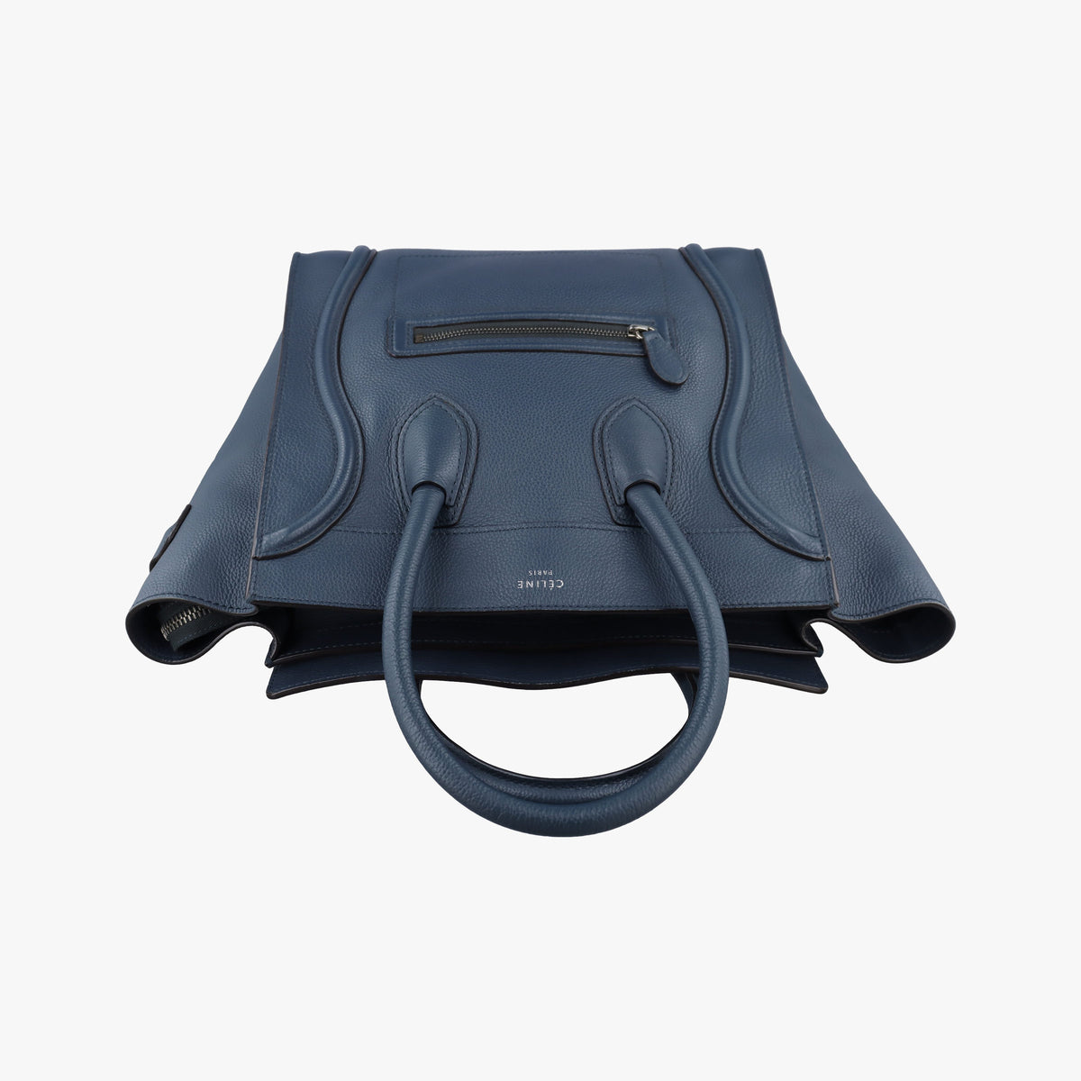 Luggage Mini Shopper Blue Leather S-SA-1102 S-MM-0113ラゲージミニショッパー ブルー レザー S-SA-1102 S-MM-0113