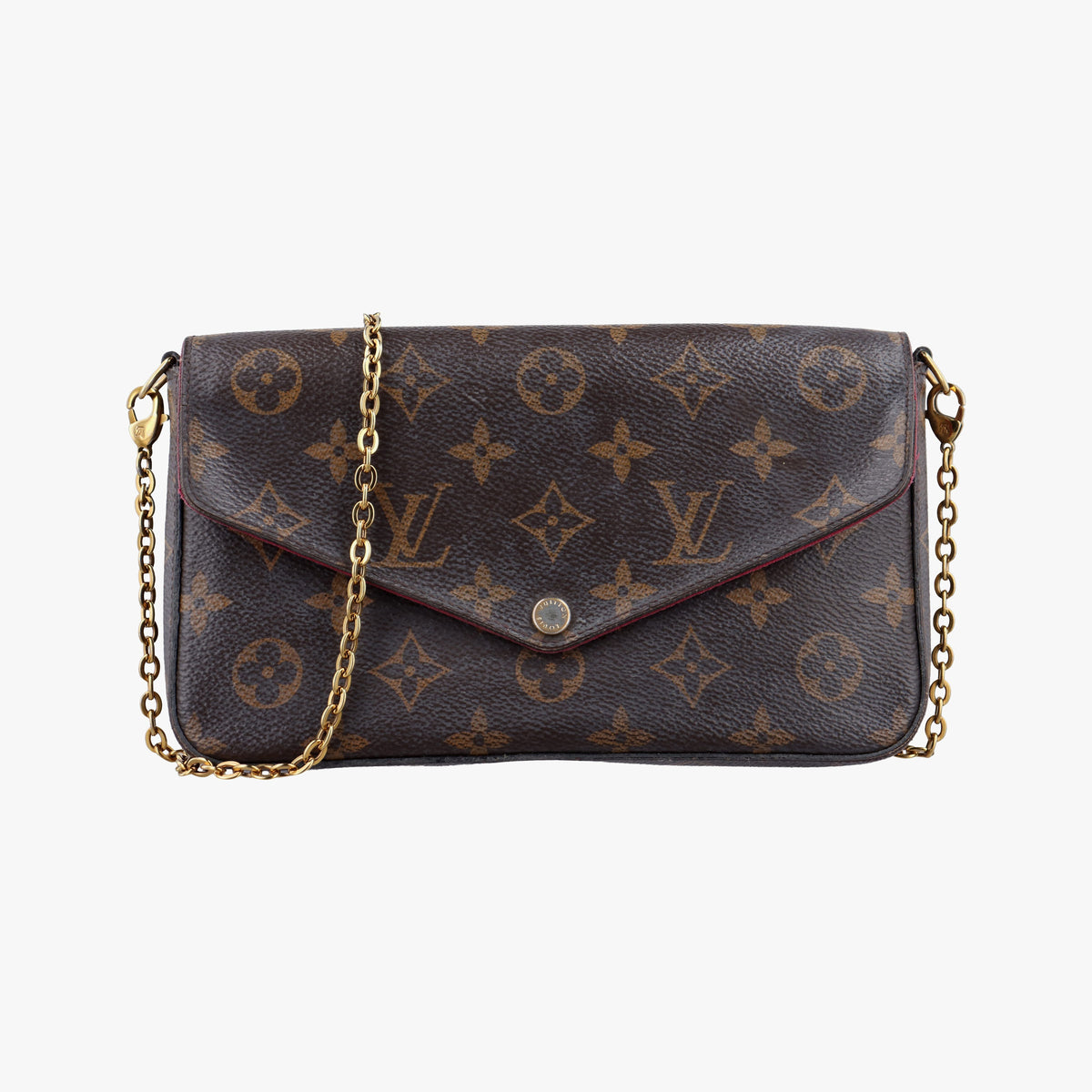 Pochette FeLICIE Brown Monogram Canvas M61276 NZ0159ポシェット フェリシー モノグラム/ブラウン モノグラムキャンバス M61276 NZ0159