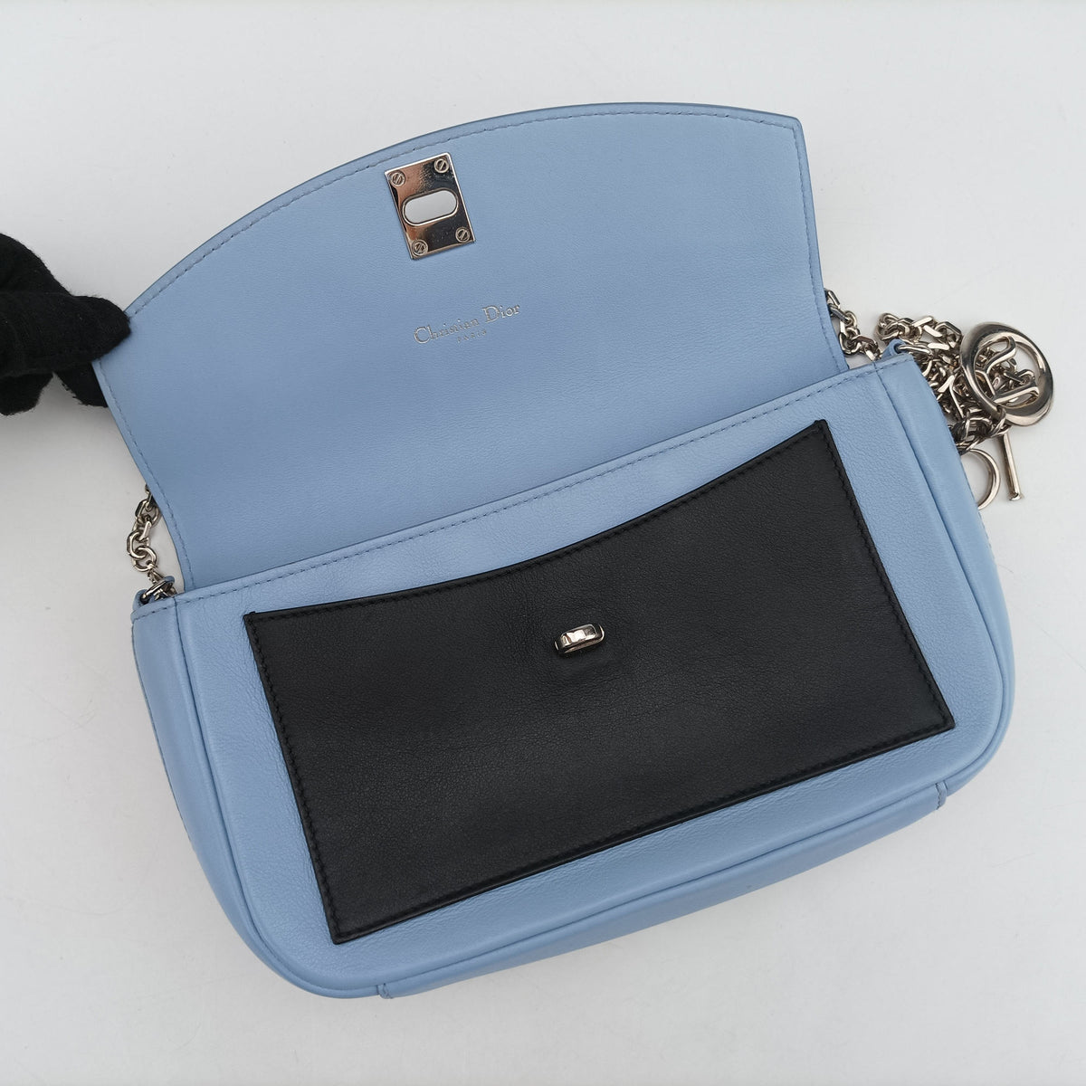 Tricolour Turnlock Blue Leather 12-MA-0174トリコロール ターンロック ブルー レザー 12-MA-0174