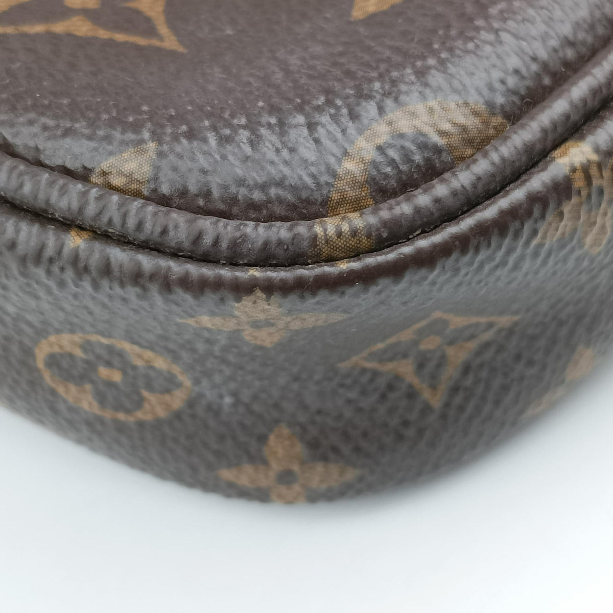 MULTI POCHETTE ACCESSOIRES MARRON×ROSE CLAIRE Monogram Canvas M44840 DR4149ミュルティポシェットアクセソワール マロン×ローズ クレール モノグラムキャンバス M44840 DR4149