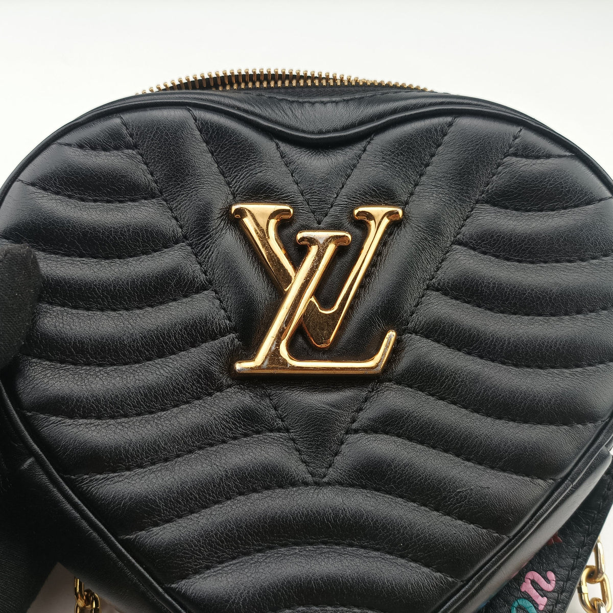 new wave heart Black Leather M52796 NZ0139ニューウェーブ ハート ブラック レザー M52796 NZ0139