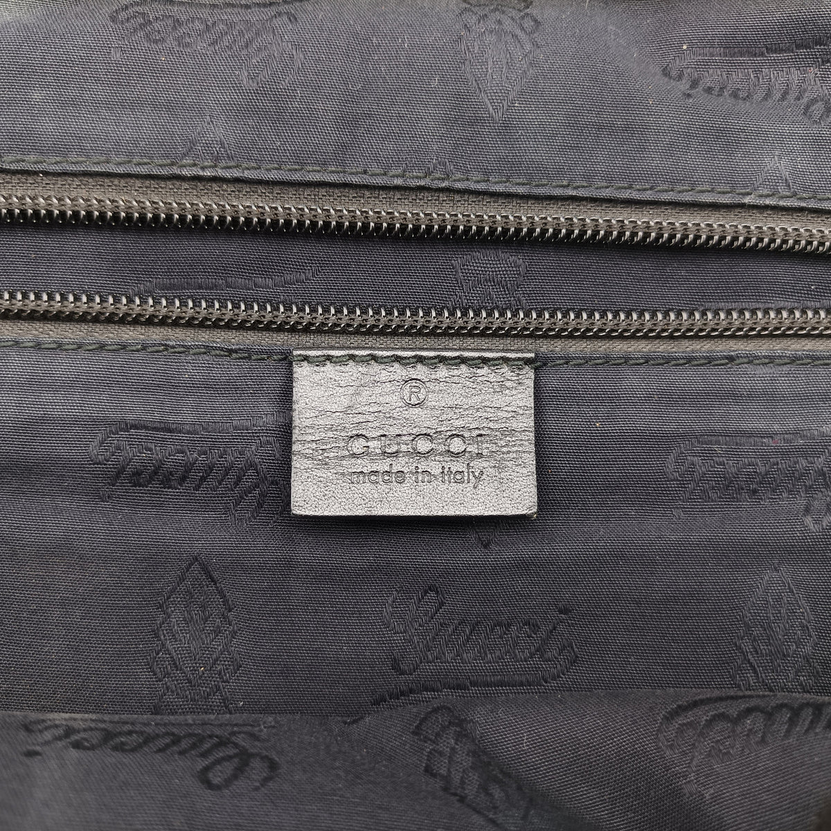 GG Imprime Briefcase Black PVC coated canvas 201480 B011081594GGインプリメ ブリーフケース ブラック PVCコーティングキャンバス 201480 B011081594