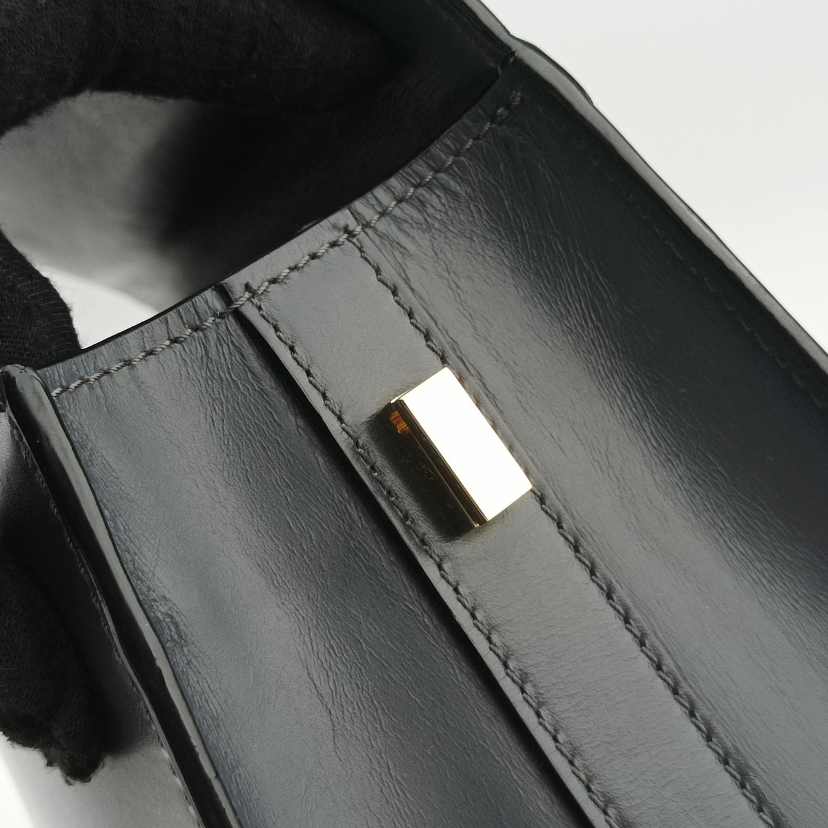 Iside Grey x Red Calf Leather N 455173イジィデ グレー x レッド カーフスキン N 455173