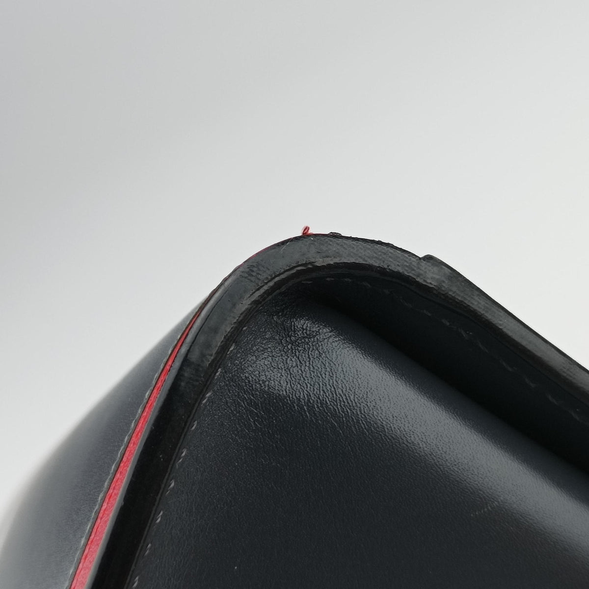 Iside Grey x Red Calf Leather N 455173イジィデ グレー x レッド カーフスキン N 455173