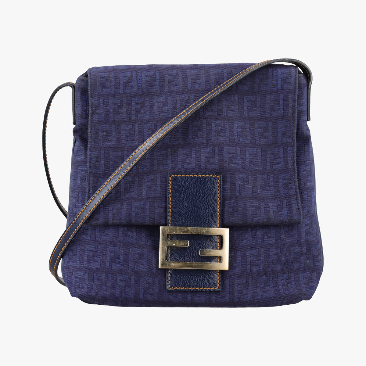 Zucchino Blue Canvas 8BT075 2288-8BT075-AGC-098ズッキーノ柄 ブルー キャンバス 8BT075 2288-8BT075-AGC-098