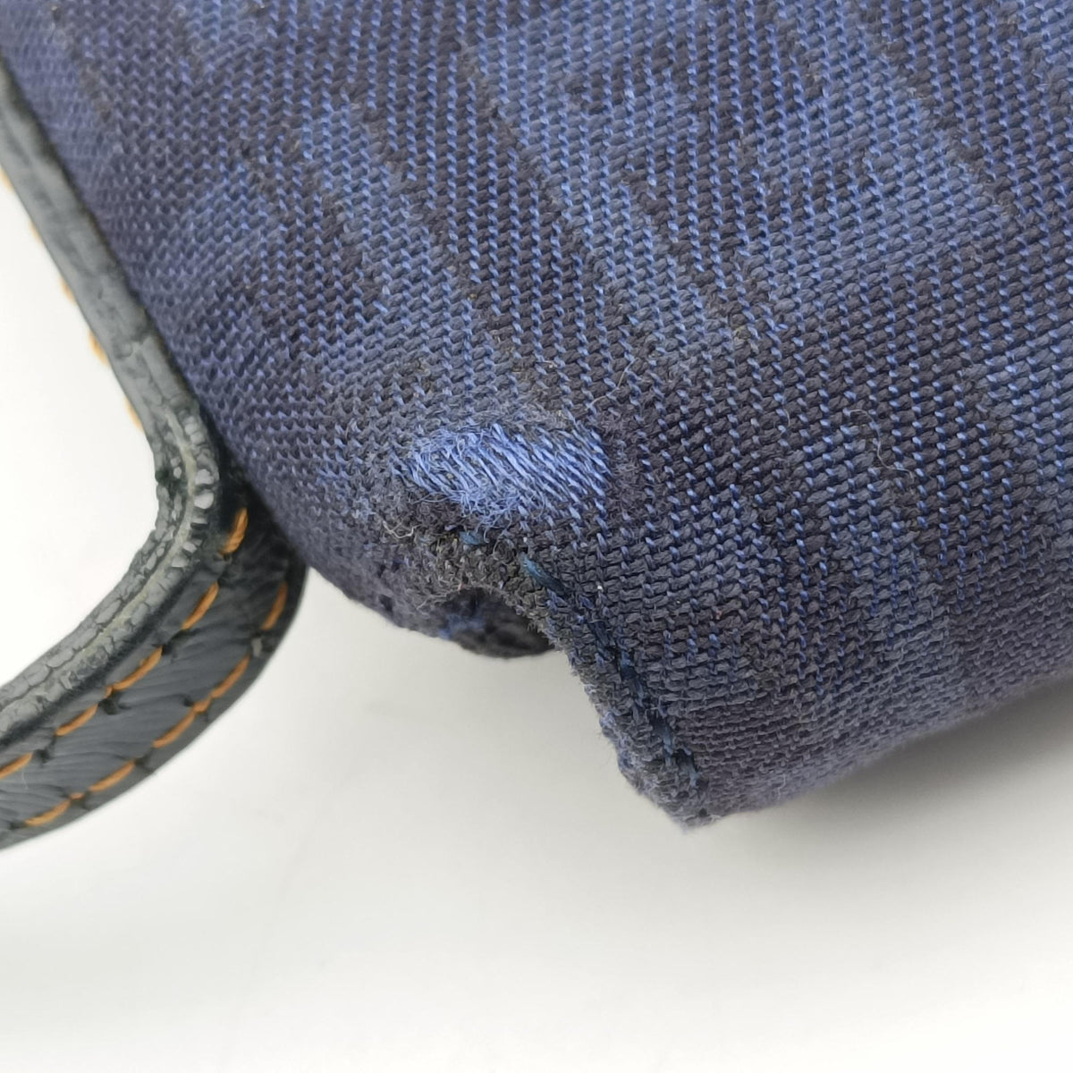 Zucchino Blue Canvas 8BT075 2288-8BT075-AGC-098ズッキーノ柄 ブルー キャンバス 8BT075 2288-8BT075-AGC-098