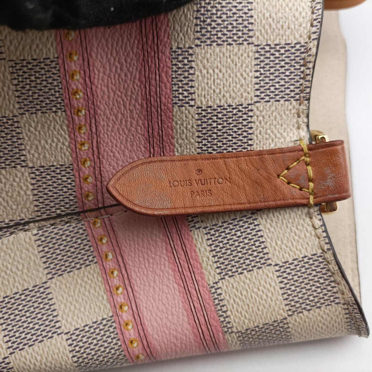 NeoNoe Summer Trunk Azur×multicolor Damier Canvas N41066 SP1148 IC Chipネオノエ サマートランク アズール×マルチカラー ダミエキャンバス N41066 SP1148 ICチップ