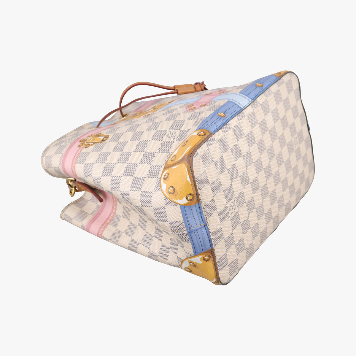 NeoNoe Summer Trunk Azur×multicolor Damier Canvas N41066 SP1148 IC Chipネオノエ サマートランク アズール×マルチカラー ダミエキャンバス N41066 SP1148 ICチップ
