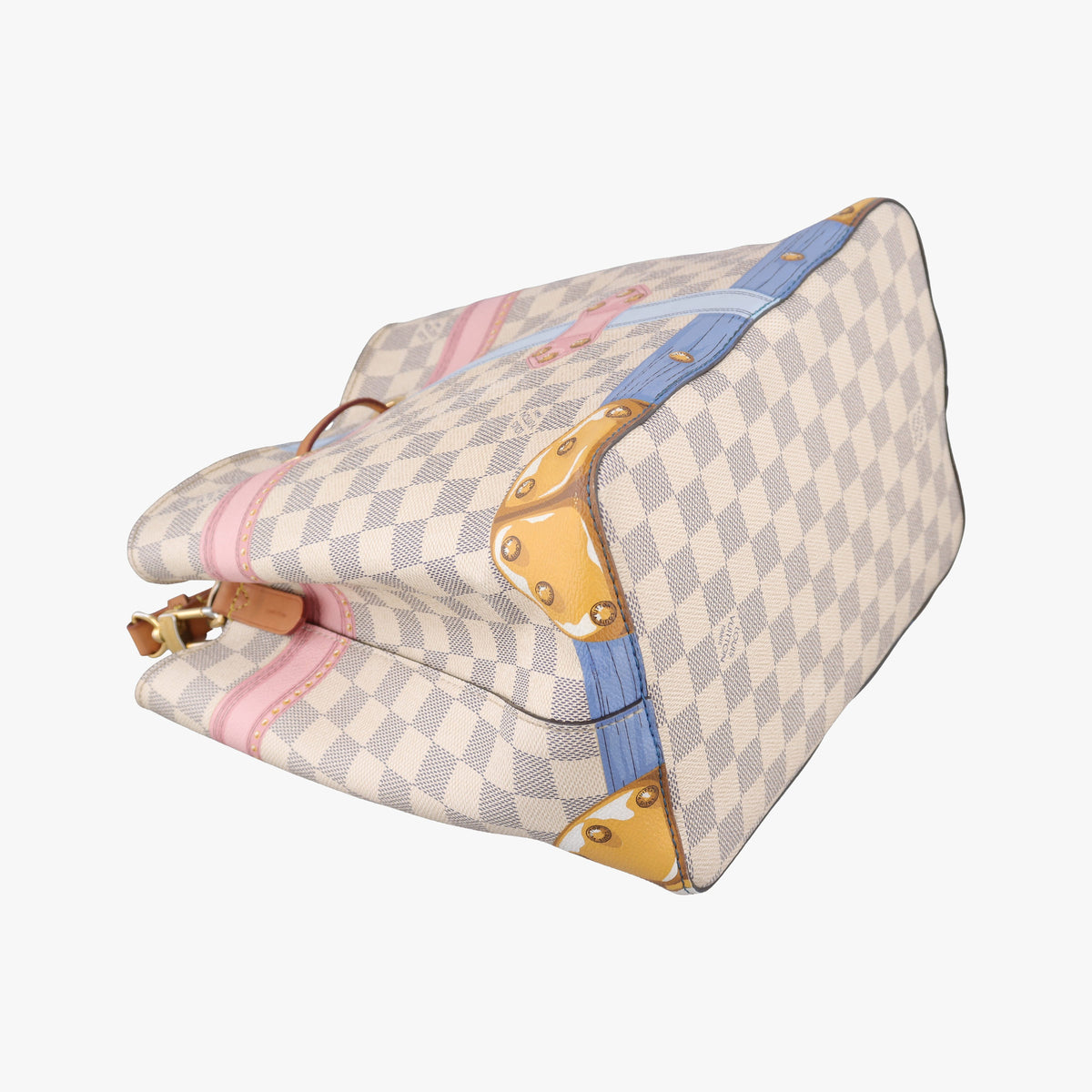 NeoNoe Summer Trunk Azur×multicolor Damier Canvas N41066 SP1148 IC Chipネオノエ サマートランク アズール×マルチカラー ダミエキャンバス N41066 SP1148 ICチップ