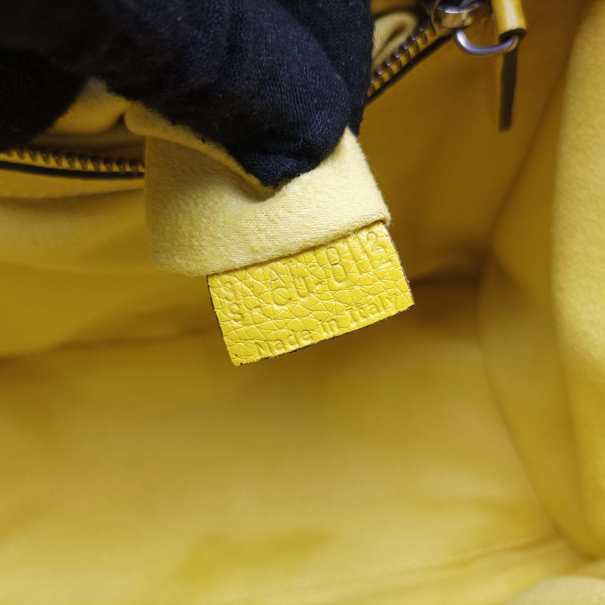 Luggage Micro shopper Yellow Leather S-AT-0112 S-CU-0112ラゲージマイクロショッパー イエロー レザー S-AT-0112 S-CU-0112