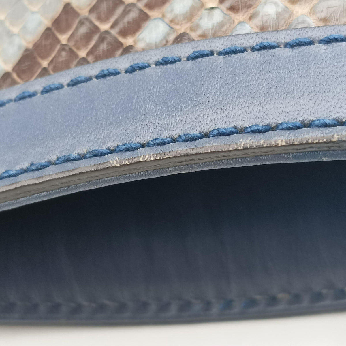 Craft Blue snakeskin 247209 C9941751クラフト ブルー ヘビ革 247209 C9941751