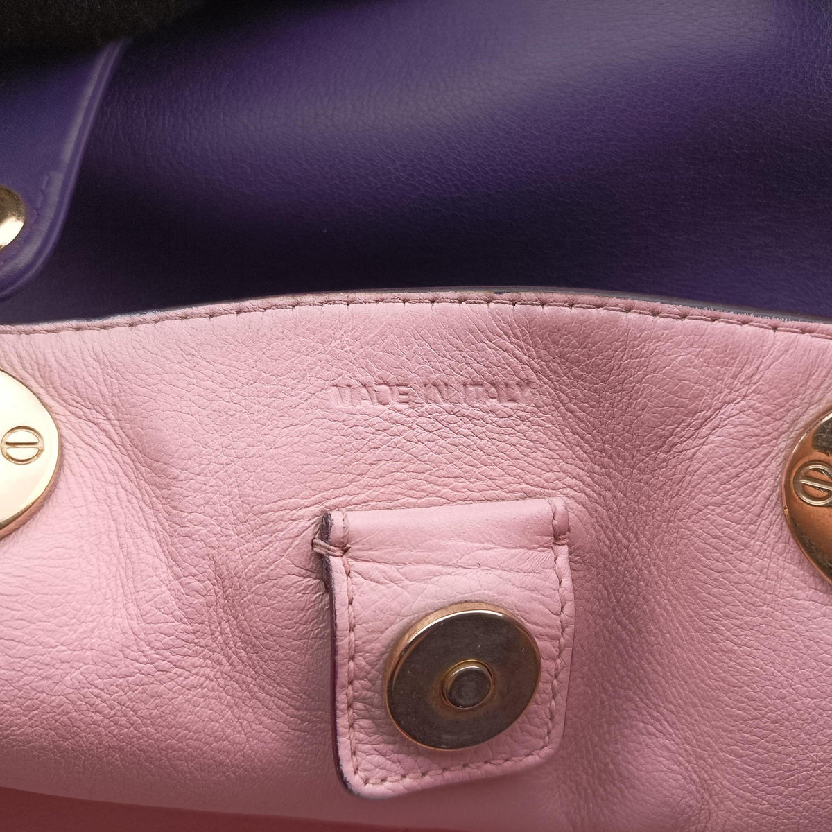 Diorissimo Purple Leather 09-MA-0163ディオリッシモ パープル レザー 09-MA-0163