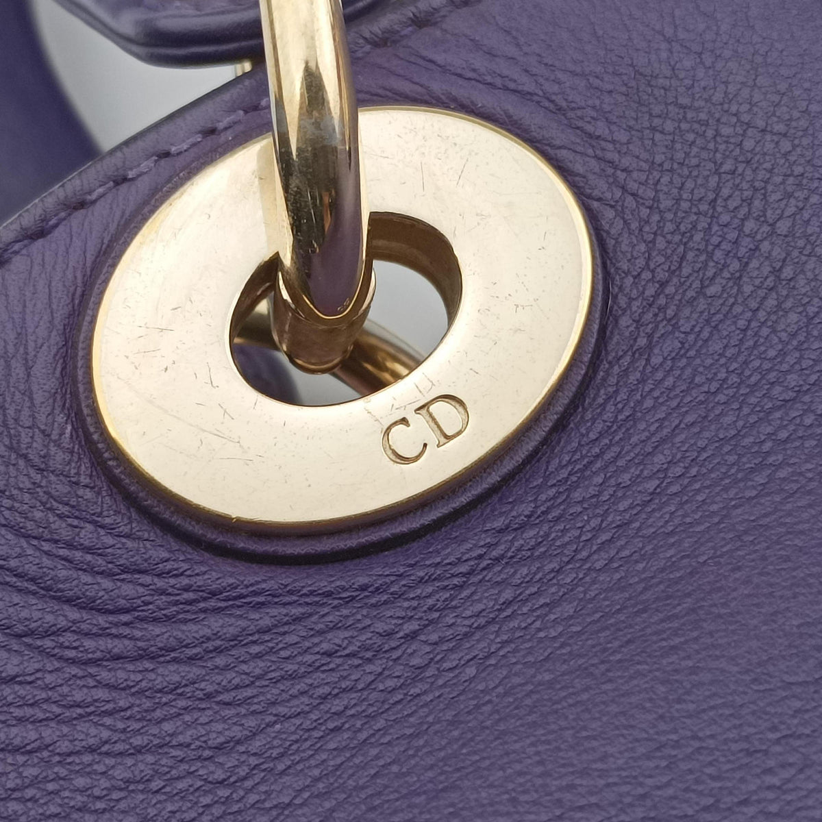 Diorissimo Purple Leather 09-MA-0163ディオリッシモ パープル レザー 09-MA-0163