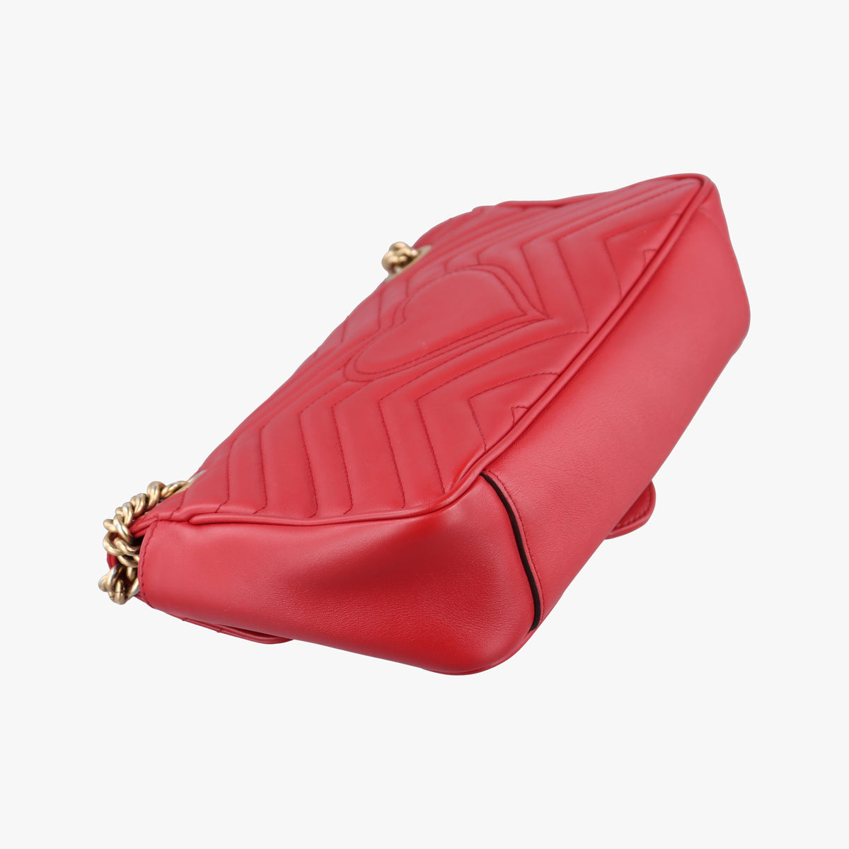 GG Marmont Red Leather 443497 B022040149GGマーモント レッド レザー 443497 B022040149