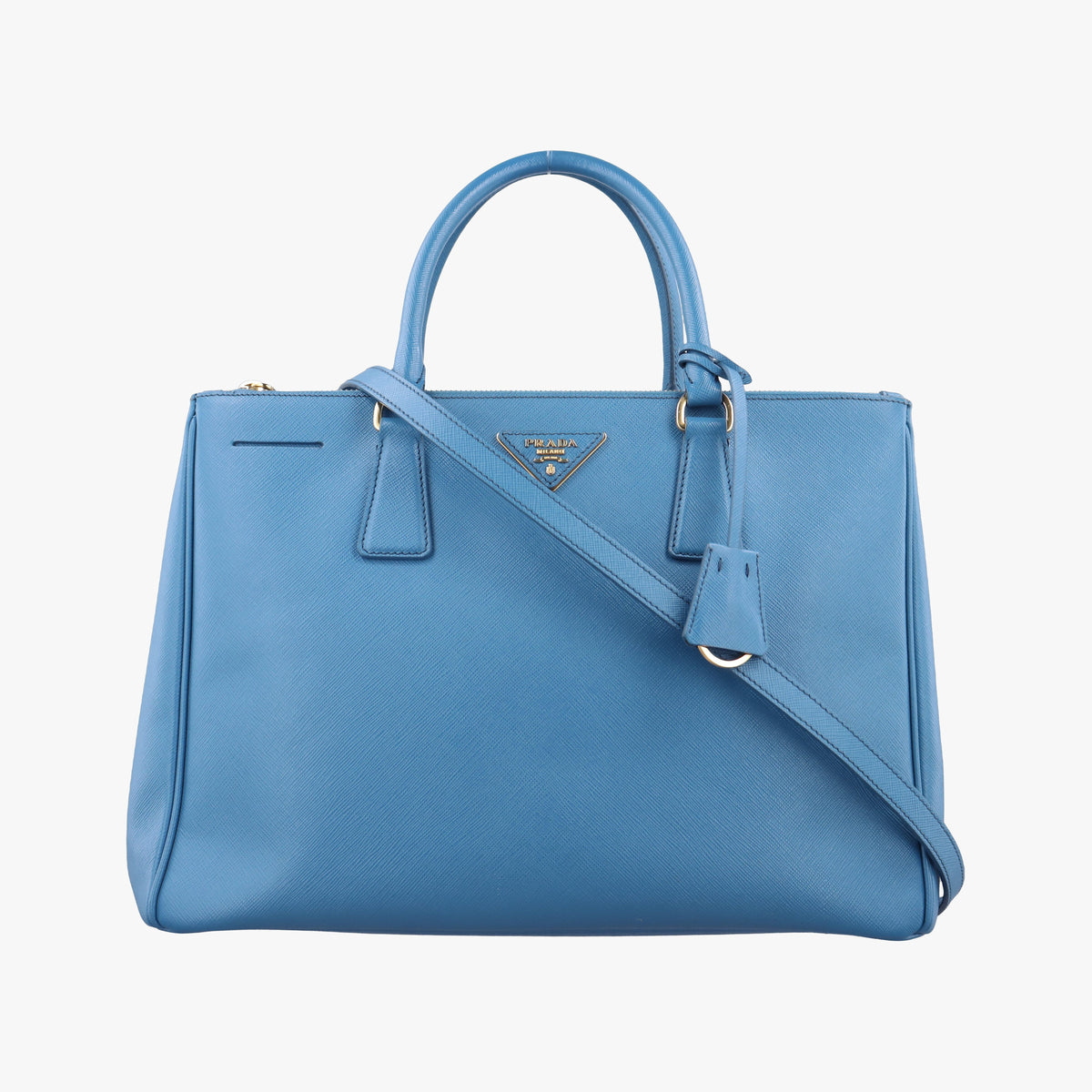 Galleria Blue SAFFIANO Leather BN1786 100ガレリア ブルー サフィアーノレザー BN1786 100