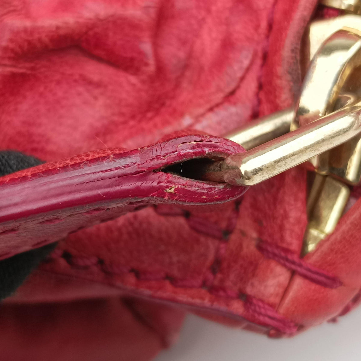 Pandora Red Leather EF 4 1104パンドラ レッド レザー EF 4 1104