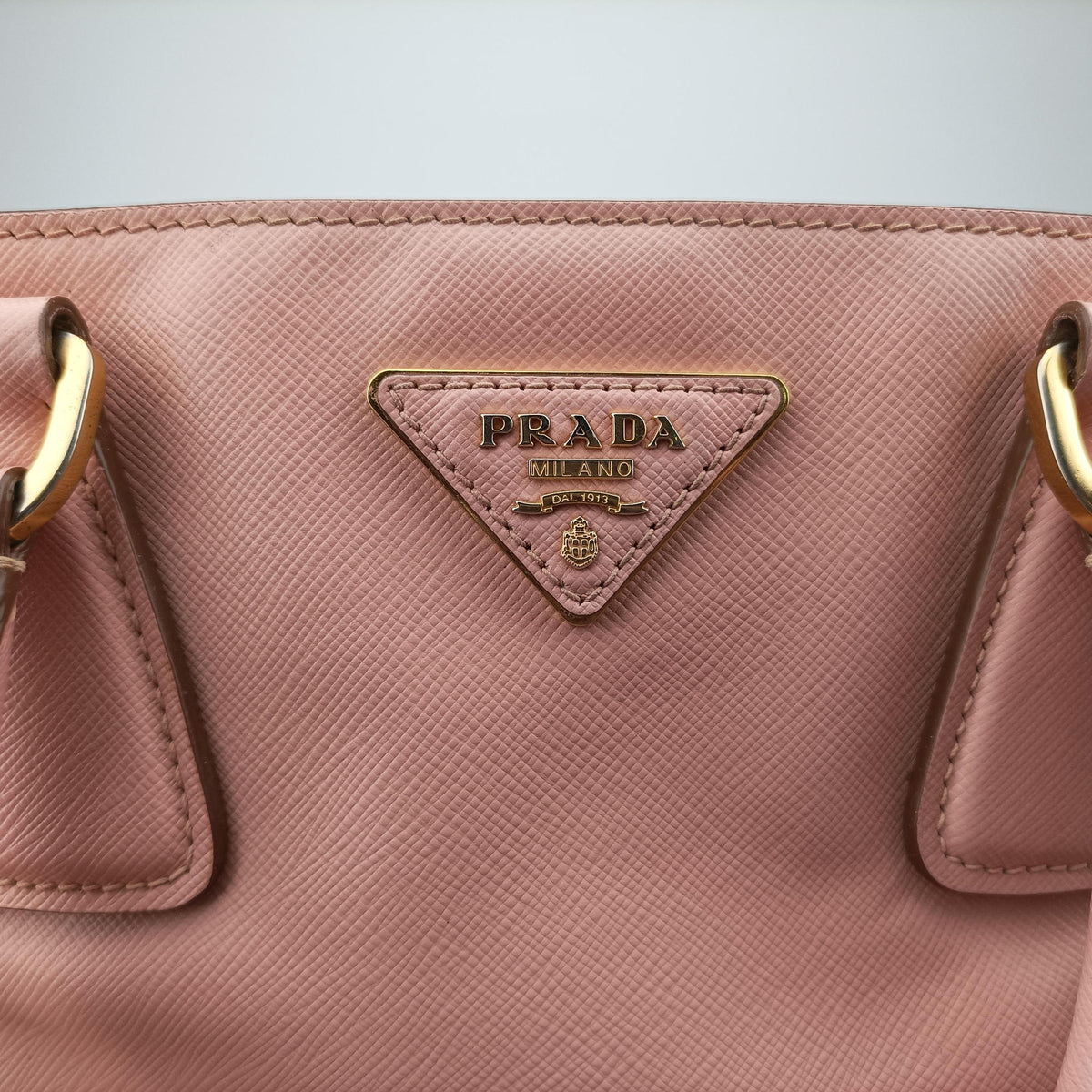 Galleria Pink×White SAFFIANO Leather BN2438 7/A 165ガレリア ピンク×ホワイト サフィアーノレザー BN2438 7/A 165