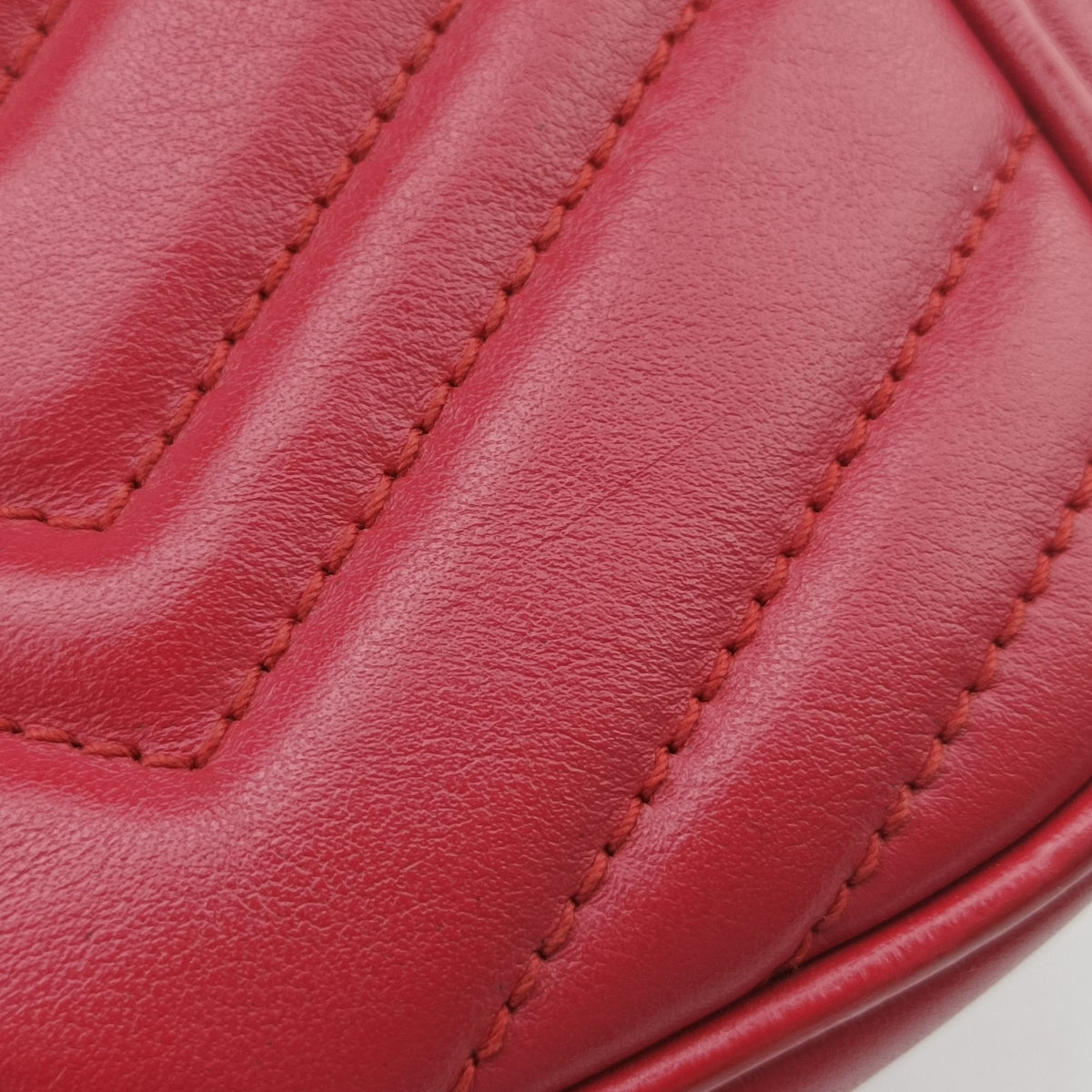 GG Marmont Red Leather 447632 D024006606GGマーモント レッド レザー 447632 D024006606