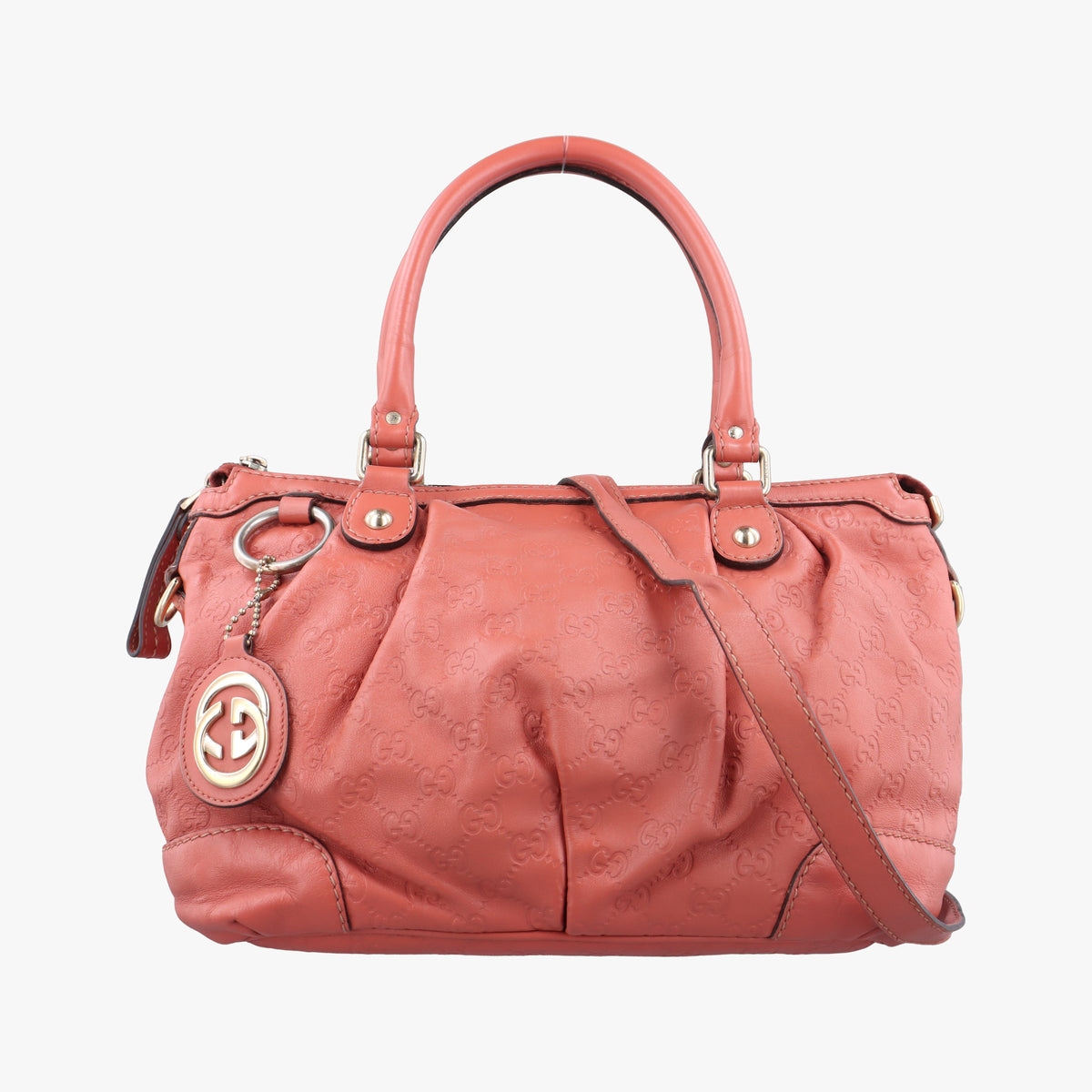 Sukey Coral Pink Leather 247902 A8459150スーキー コーラルピンク レザー 247902 A8459150