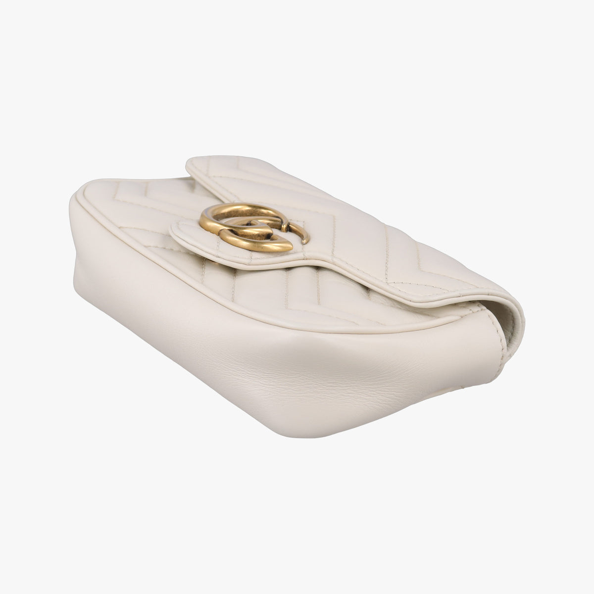 GG Marmont White Leather 476438 GGマーモント ホワイト レザー 476438