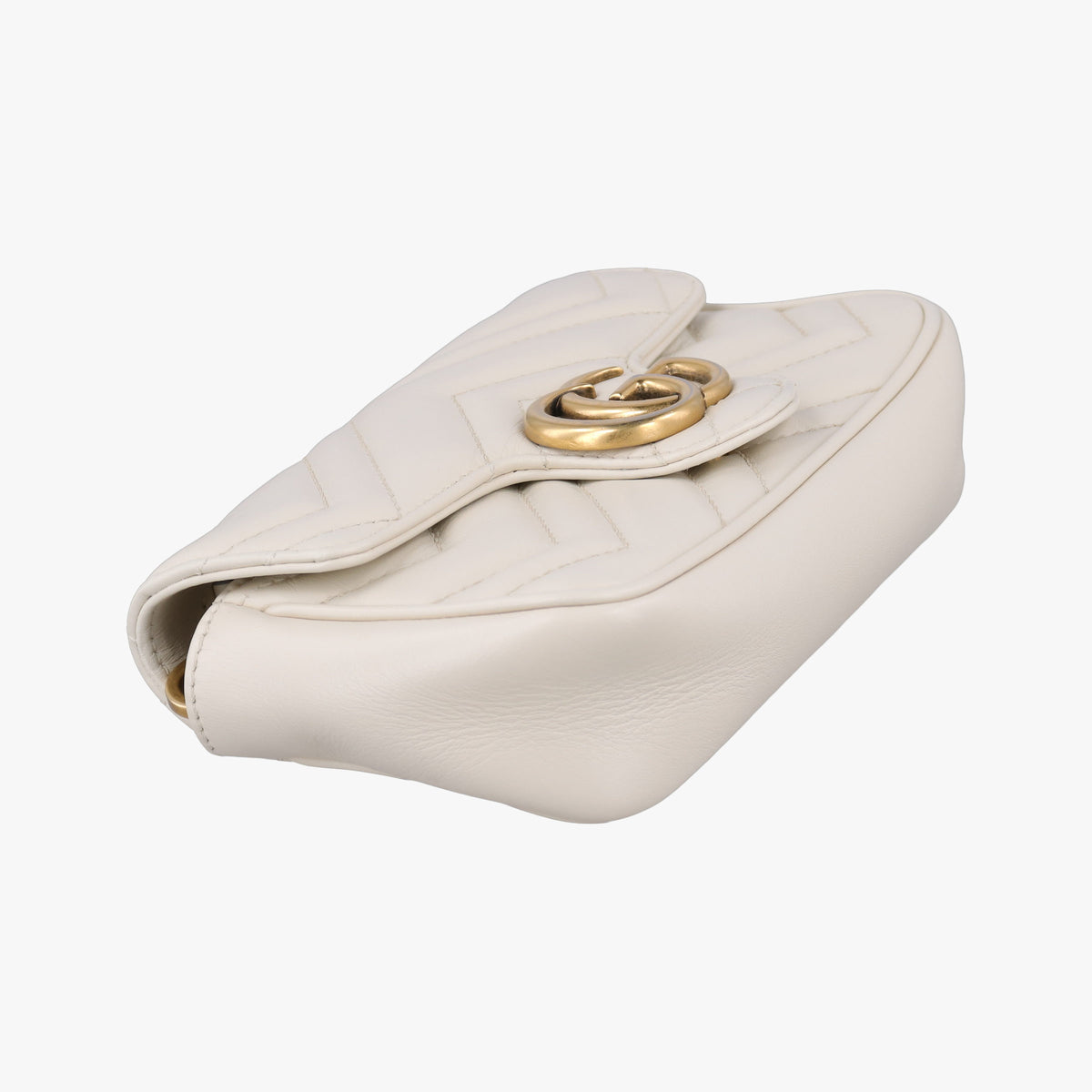 GG Marmont White Leather 476438 GGマーモント ホワイト レザー 476438