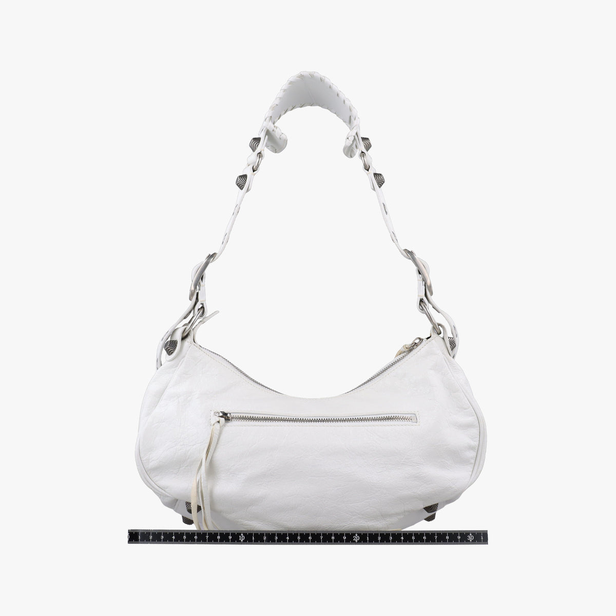 Le Cagole White lambskin 671307.9104.O.643888ルカゴール ホワイト ラムスキン 671307.9104.O.643888