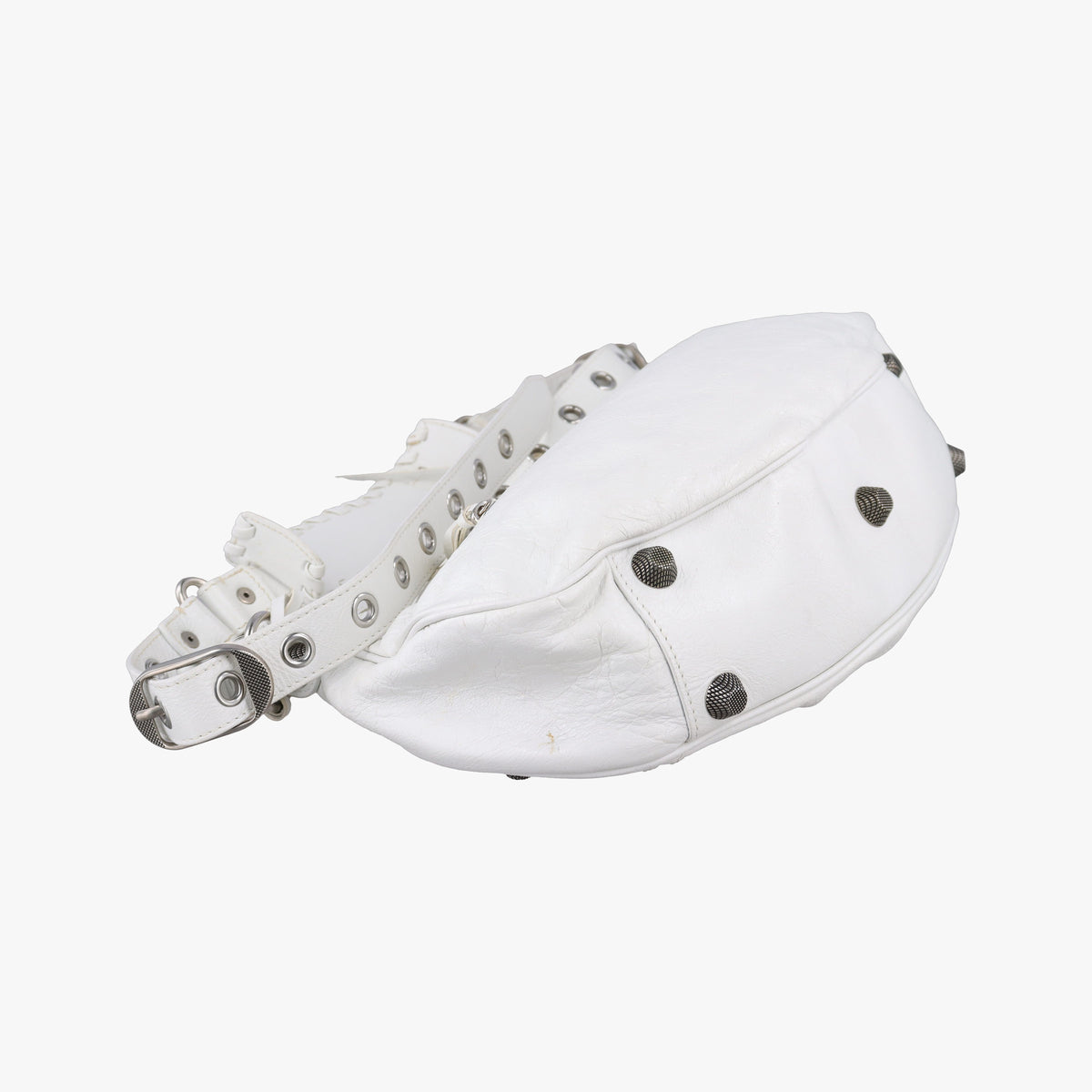 Le Cagole White lambskin 671307.9104.O.643888ルカゴール ホワイト ラムスキン 671307.9104.O.643888
