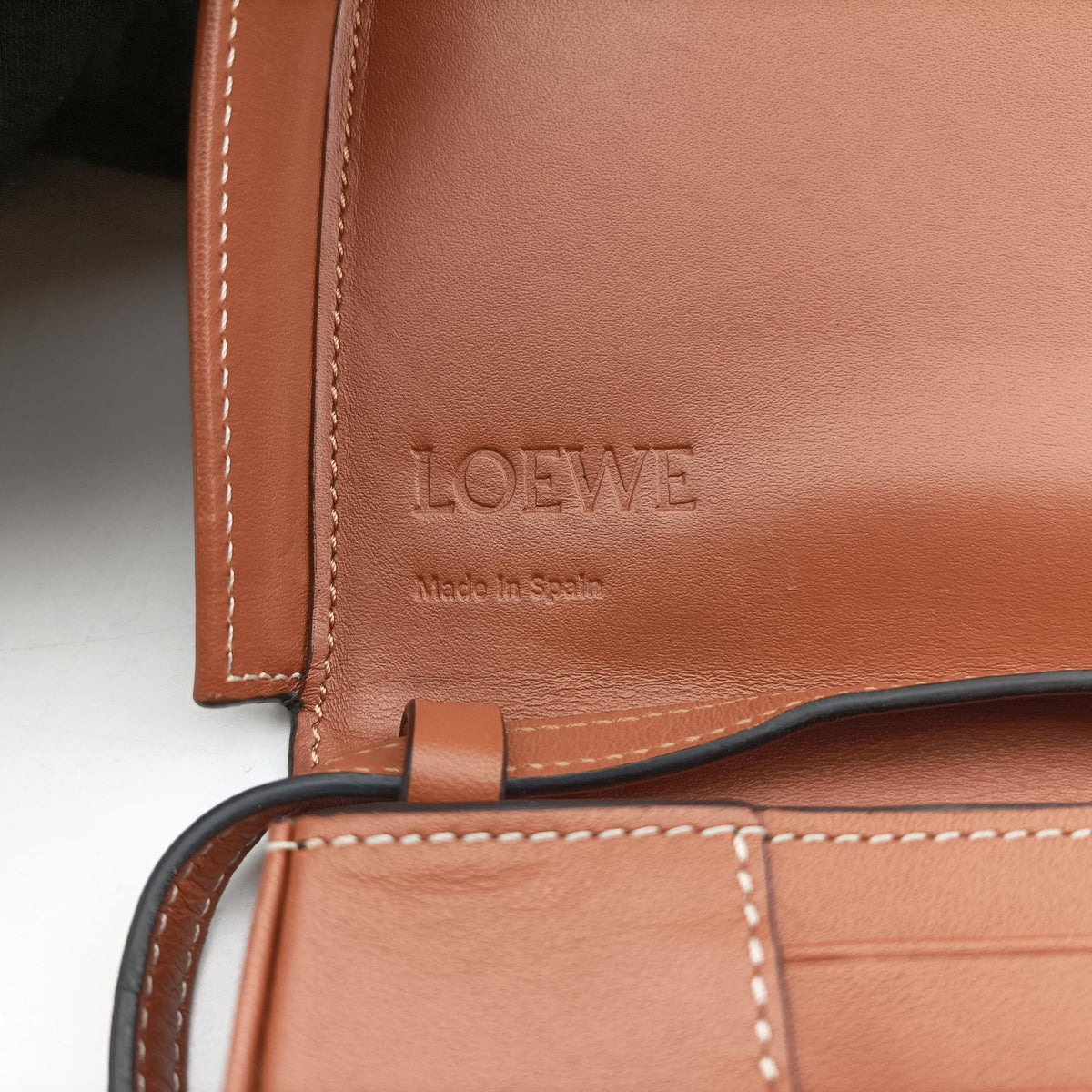 Heel Pouch Brown Leather 101939ヒールポーチ ブラウン レザー 101939