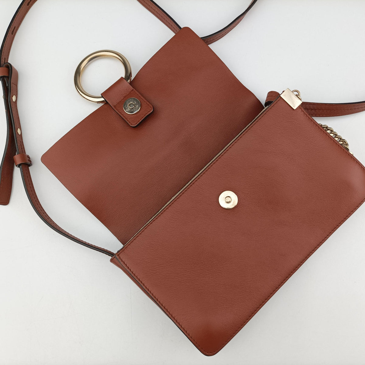 FAYE Brown Suede × leather 01-17-68-65フェイ ブラウン スエード×レザー 01-17-68-65