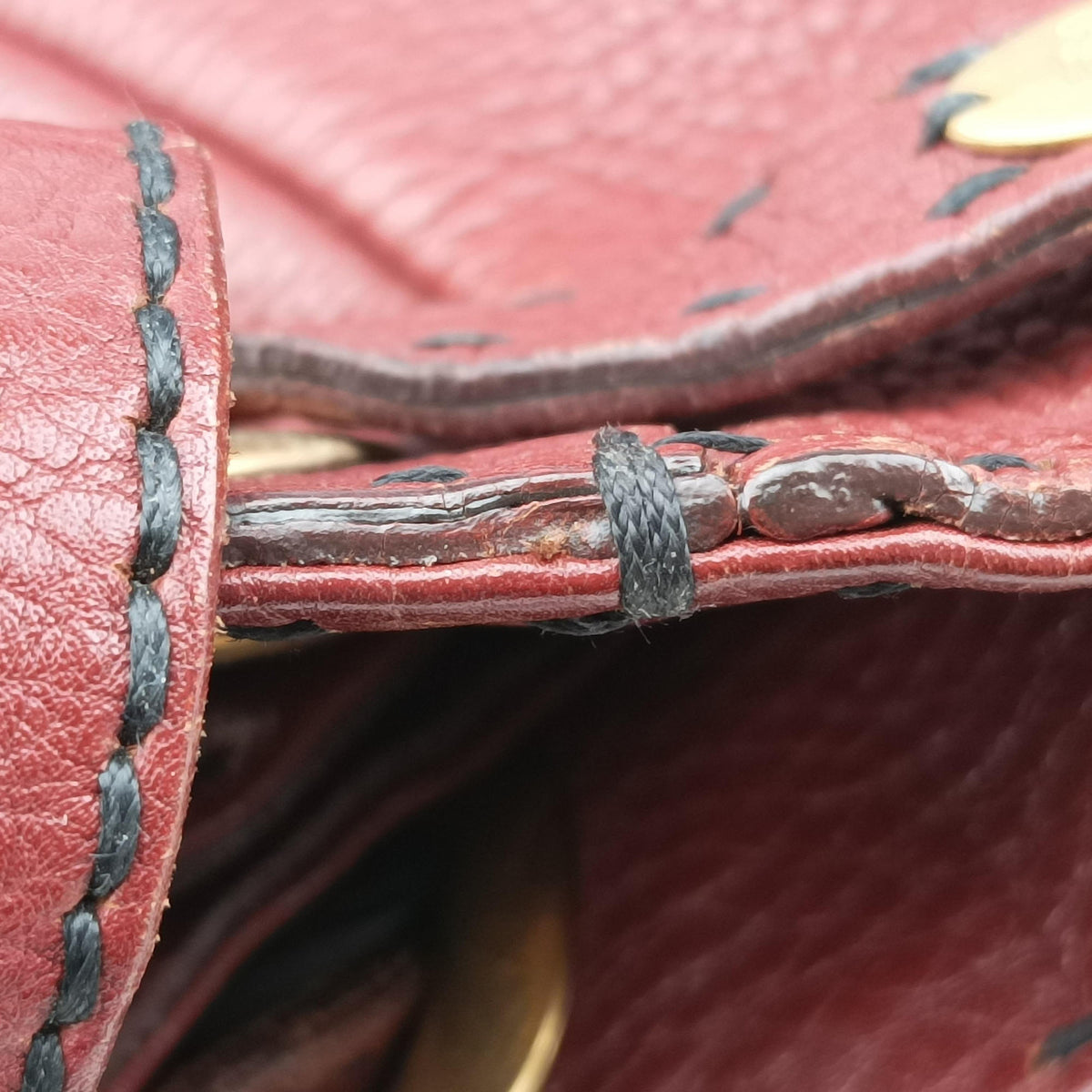 Selleria Pomodorino Red Leather 8BR595 2305/8BR595/ZTJ/089トマトサドルリー レッド レザー 8BR595 2305/8BR595/ZTJ/089