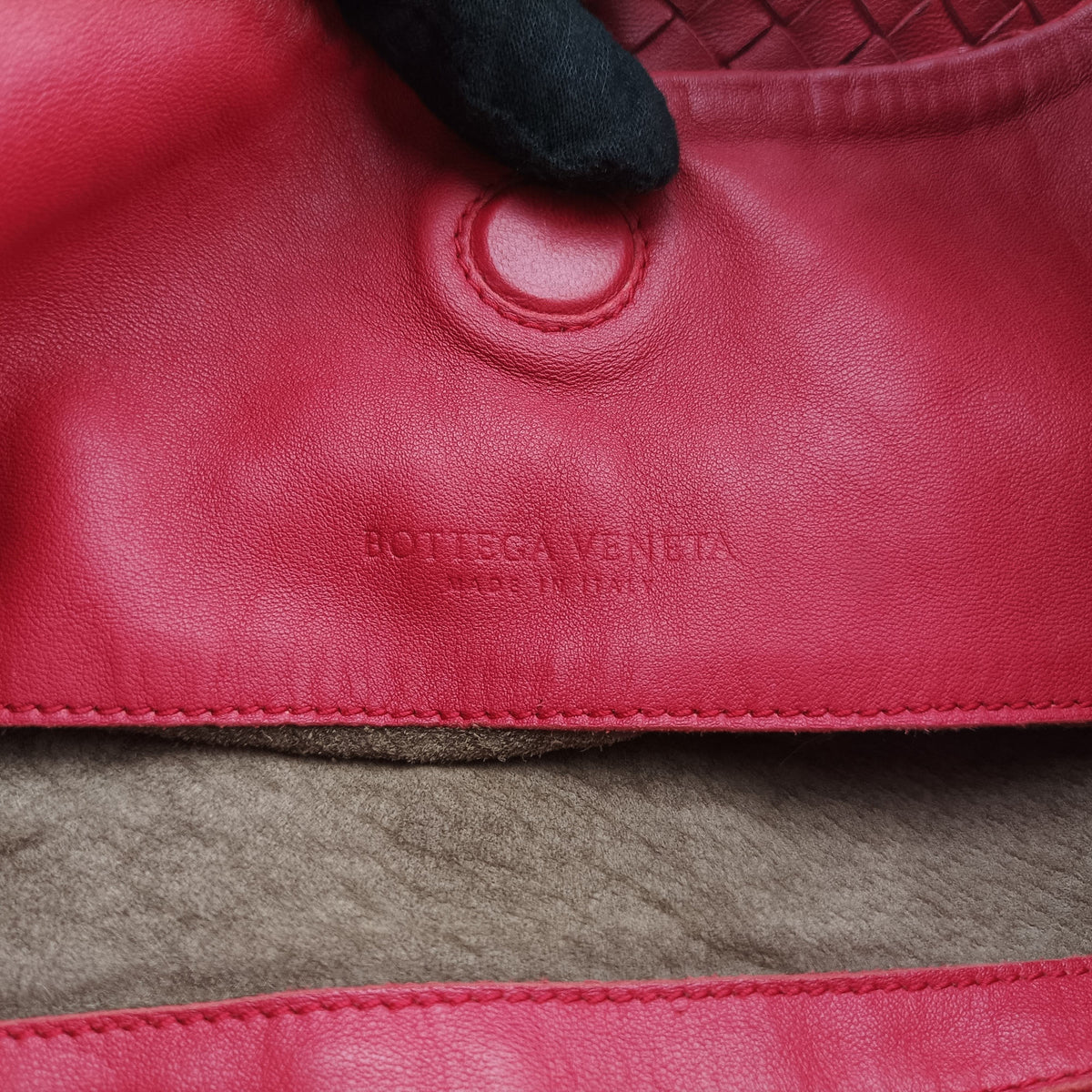 Campana Red Lambskin B01281535Zカンパーナ レッド ラムスキン B01281535Z