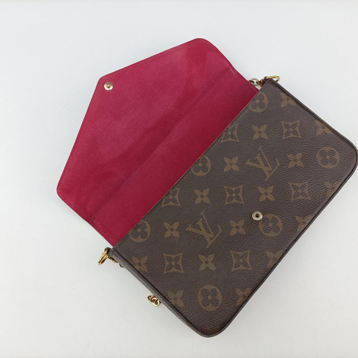 Pochette Felicie Brown Monogram Canvas M61276 IC Chipポシェット フェリシー モノグラム/ブラウン モノグラムキャンバス M61276 ICチップ