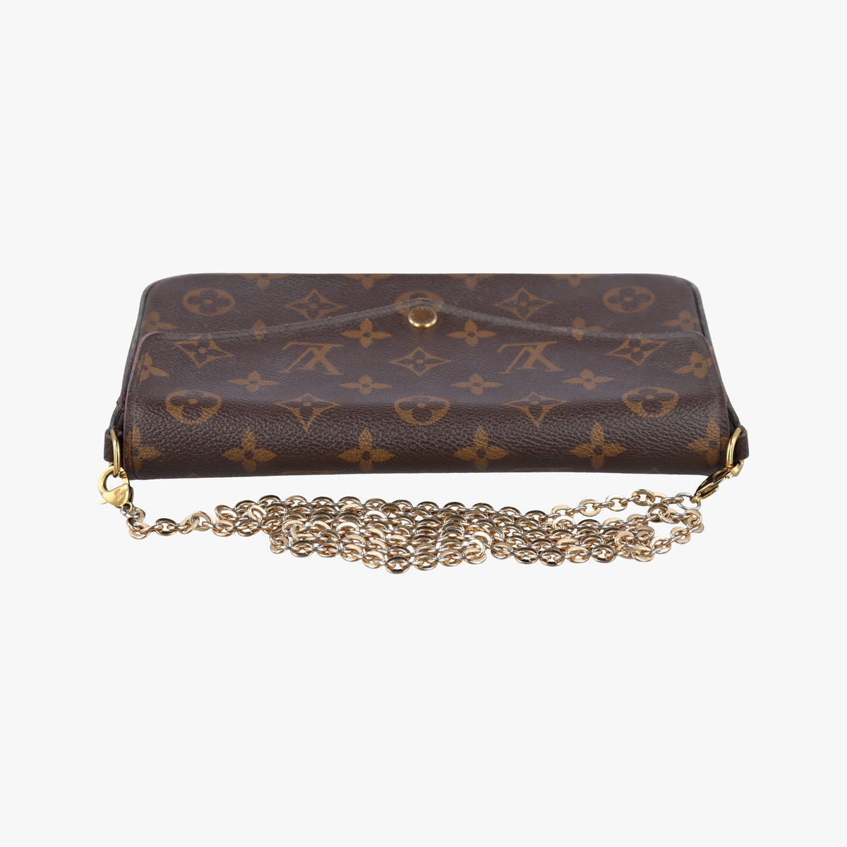 Pochette Felicie Brown Monogram Canvas M61276 IC Chipポシェット フェリシー モノグラム/ブラウン モノグラムキャンバス M61276 ICチップ